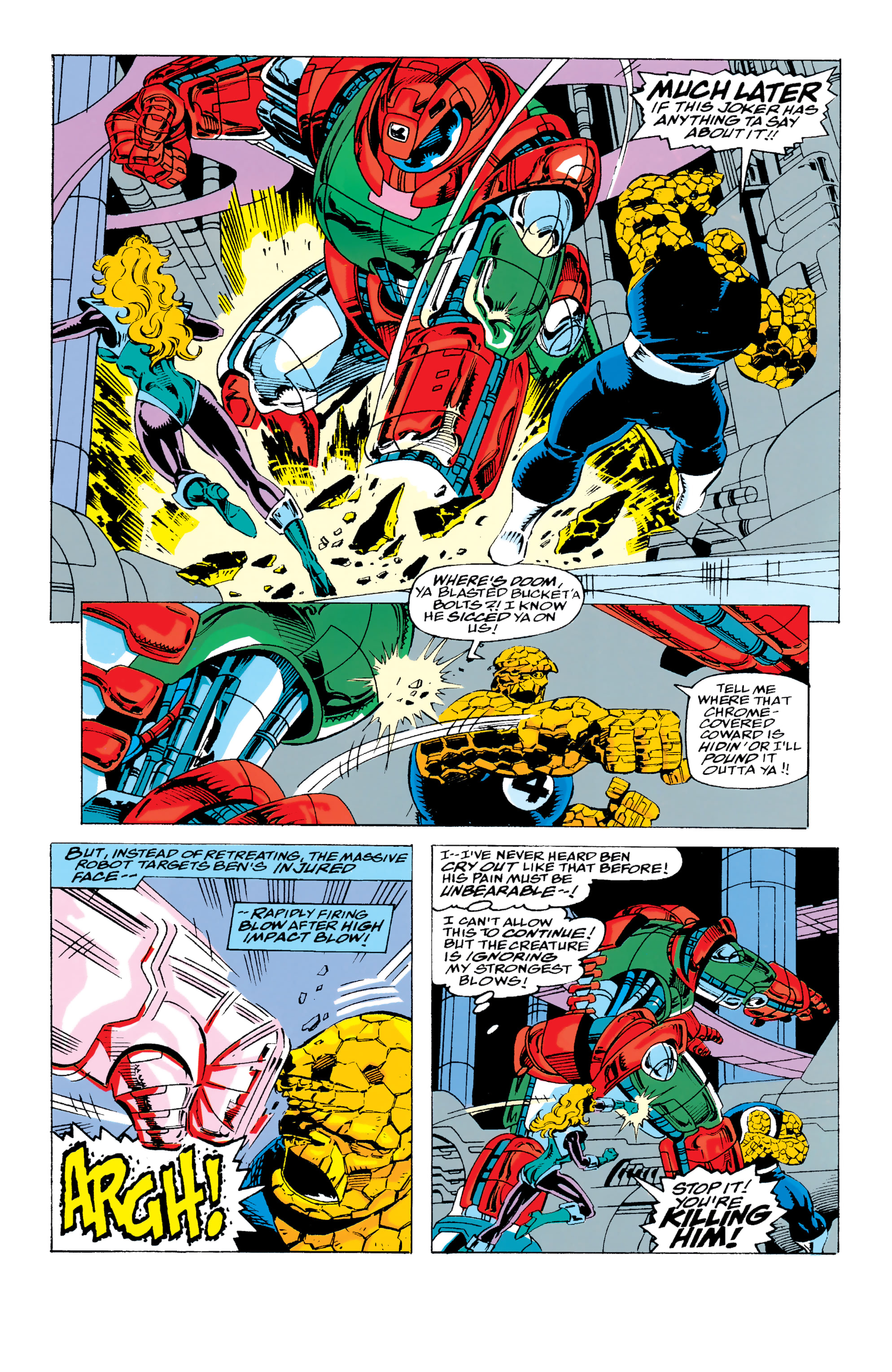 Read online Fantastic Four Epic Collection comic -  Issue # This Flame, This Fury (Part 4) - 75