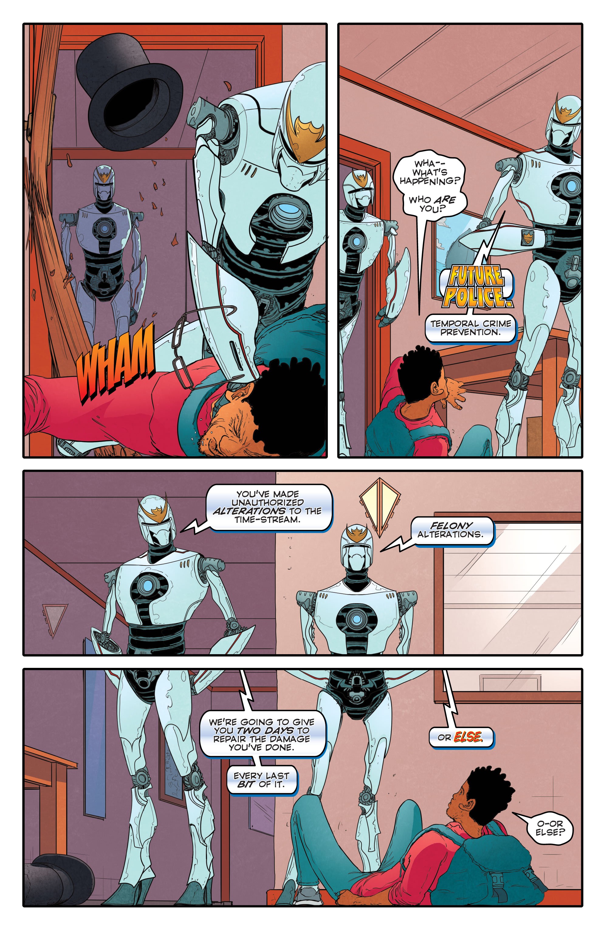 Read online The Man Who Effed Up Time comic -  Issue #1 - 20