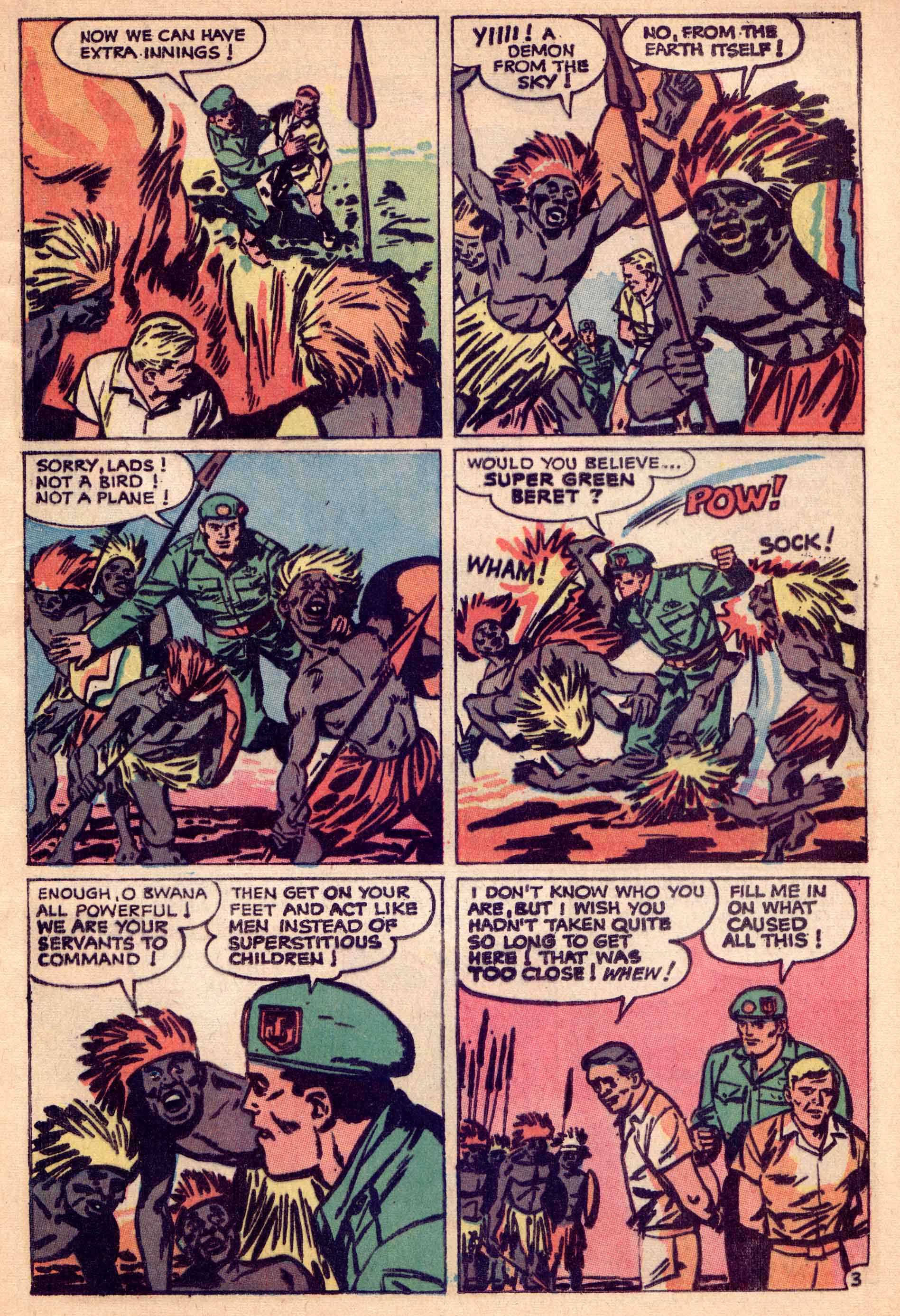 Read online Super Green Beret comic -  Issue #2 - 5