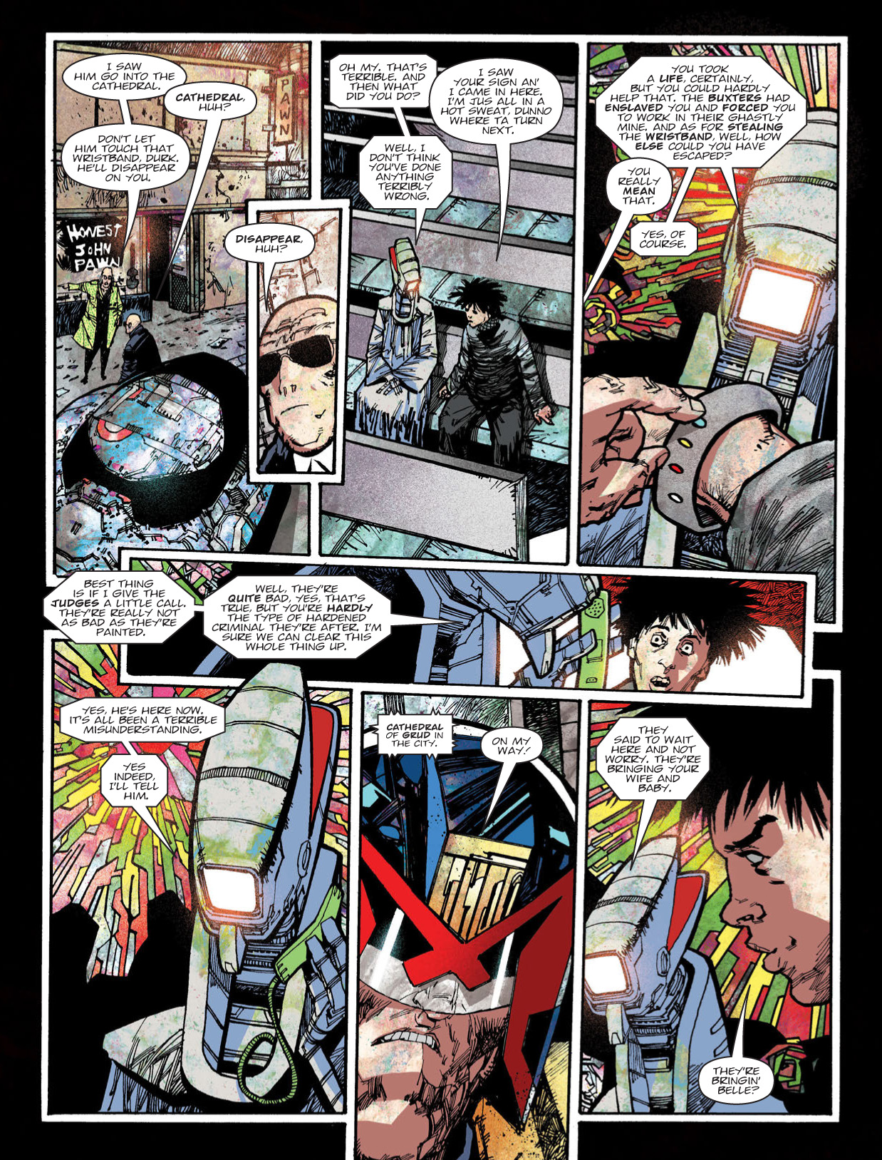 Read online Judge Dredd Megazine (Vol. 5) comic -  Issue #354 - 12