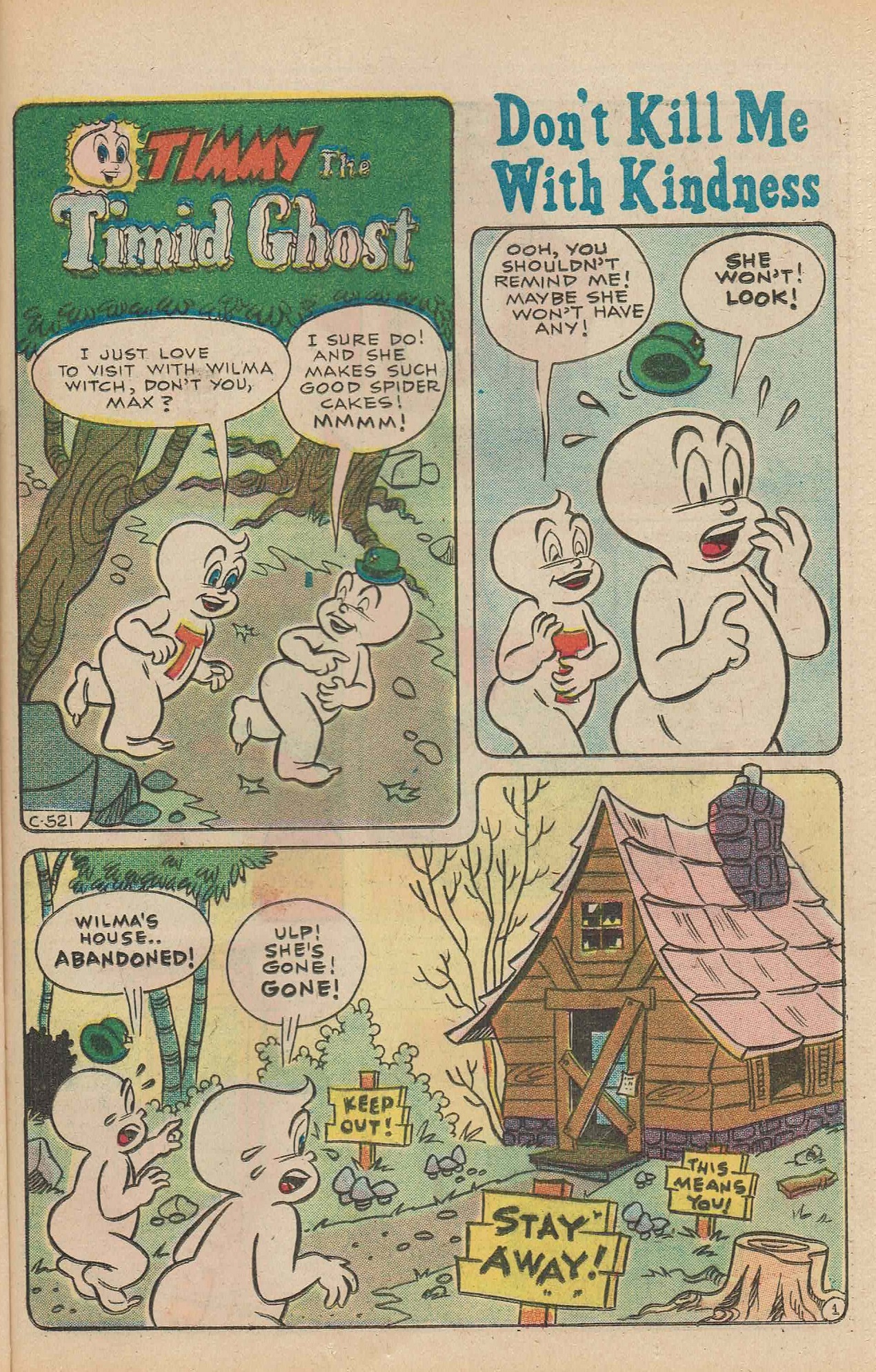 Read online Timmy the Timid Ghost comic -  Issue #13 - 25