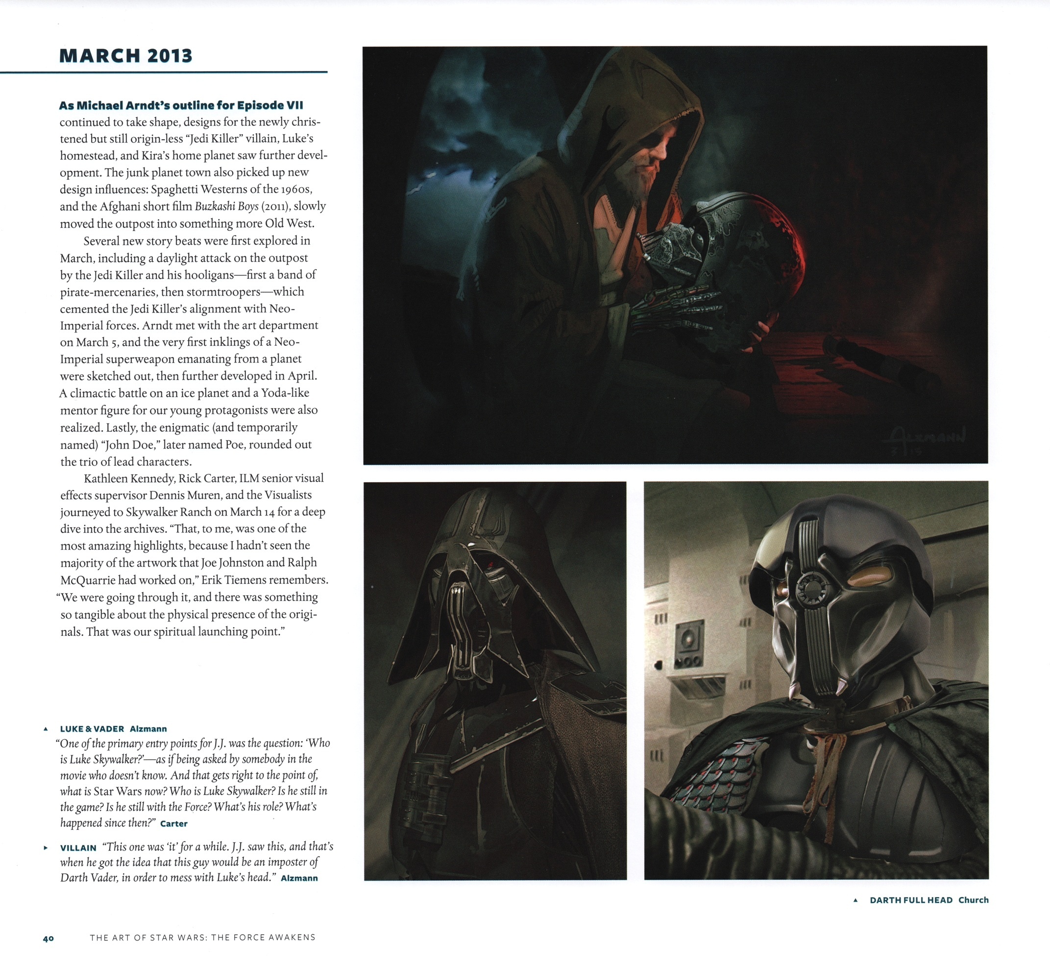 Read online Star Wars: The Art of Star Wars: The Force Awakens comic -  Issue # TPB (Part 1) - 44