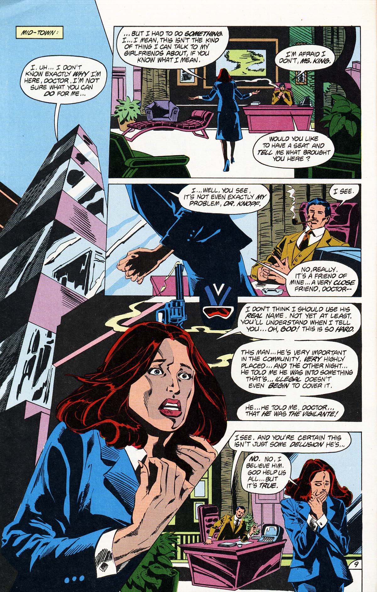 Read online Vigilante (1983) comic -  Issue #23 - 10