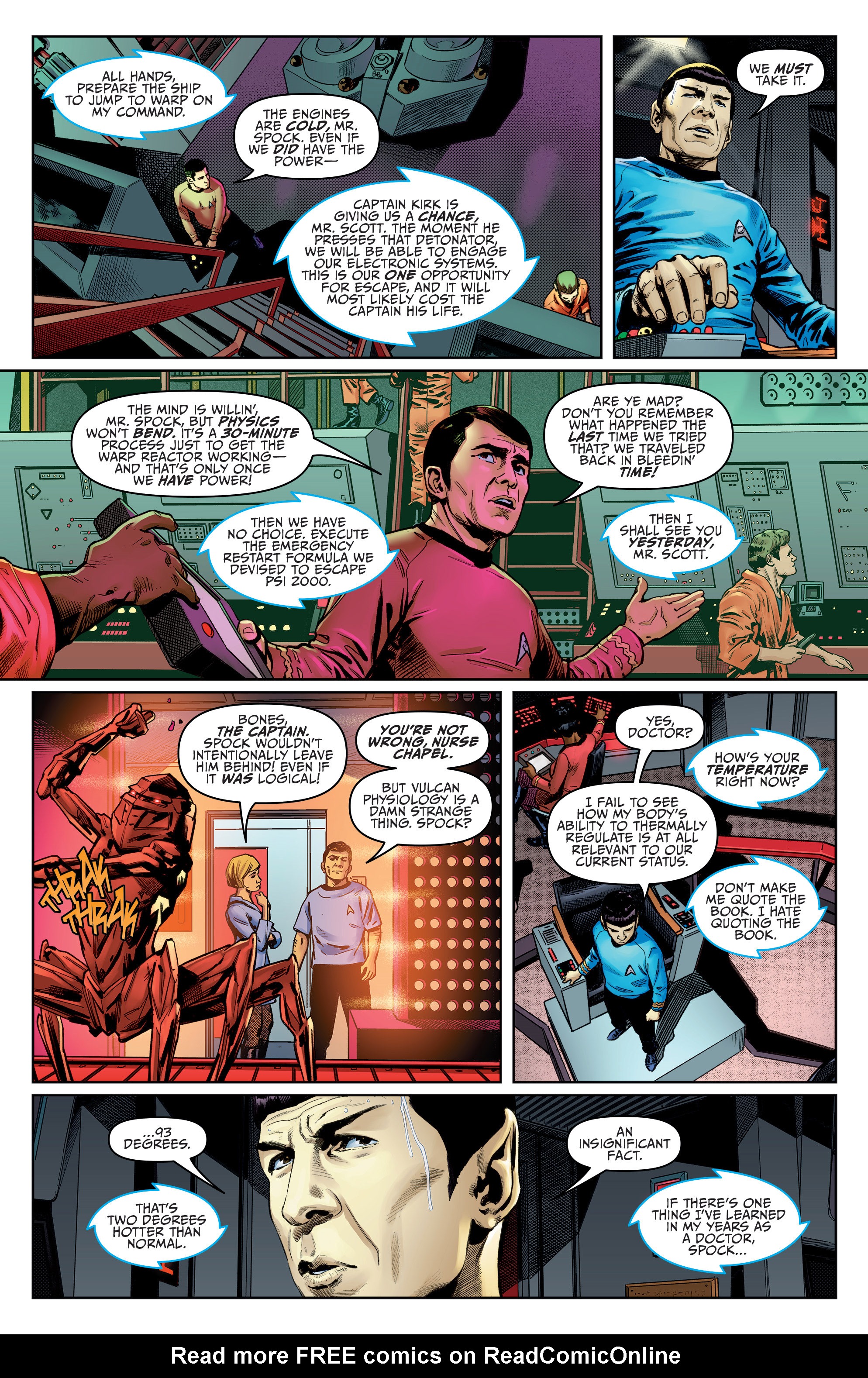 Read online Star Trek: Year Five comic -  Issue #8 - 7