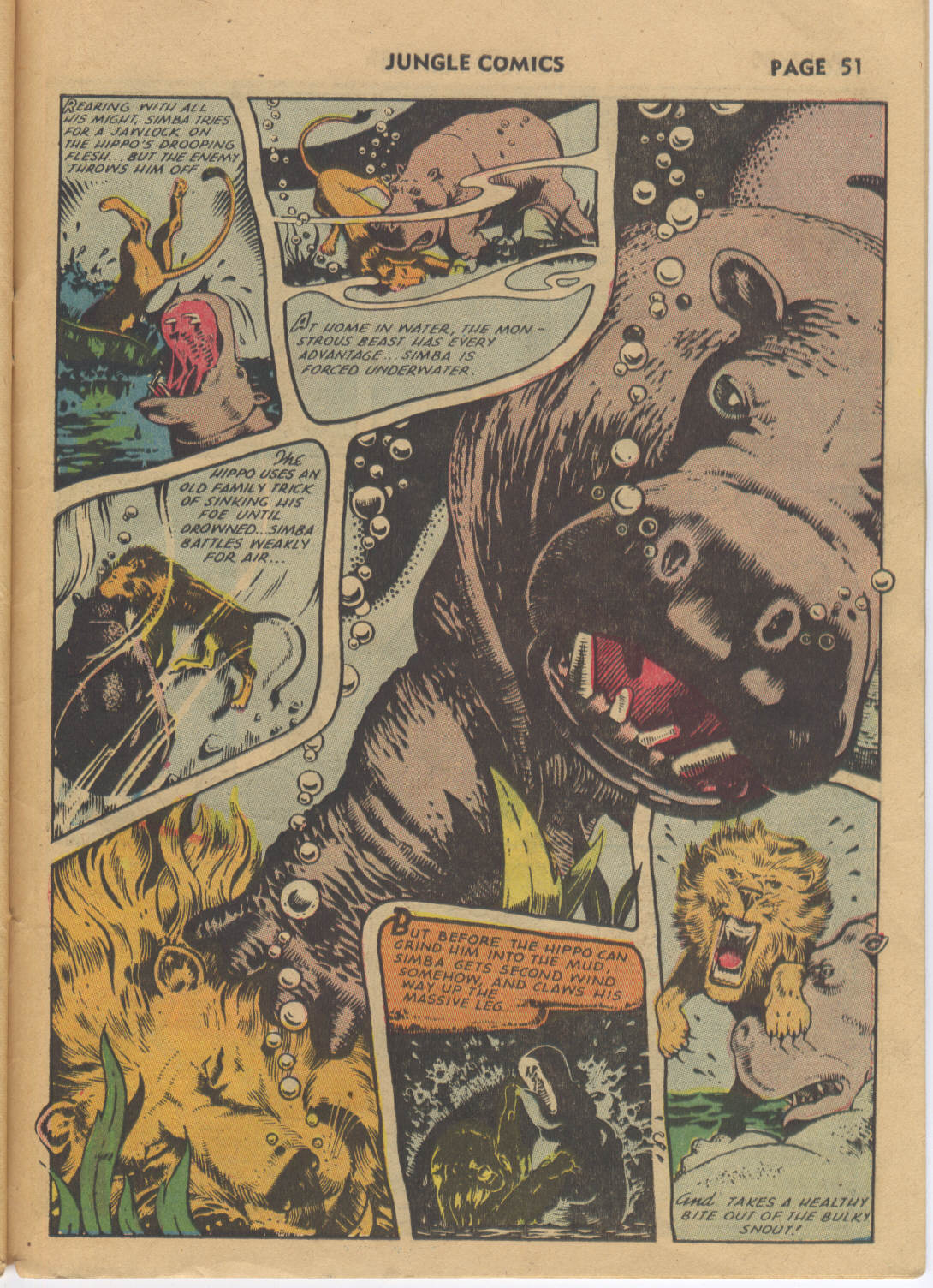 Read online Jungle Comics comic -  Issue #34 - 53