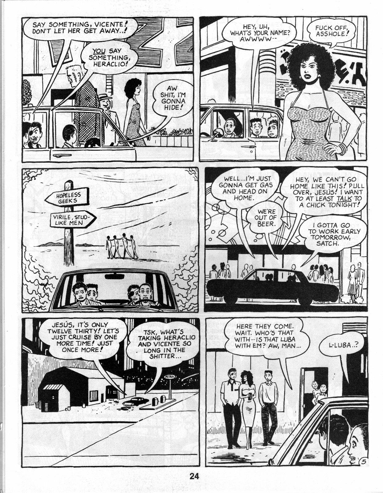 Read online Love and Rockets (1982) comic -  Issue #12 - 26