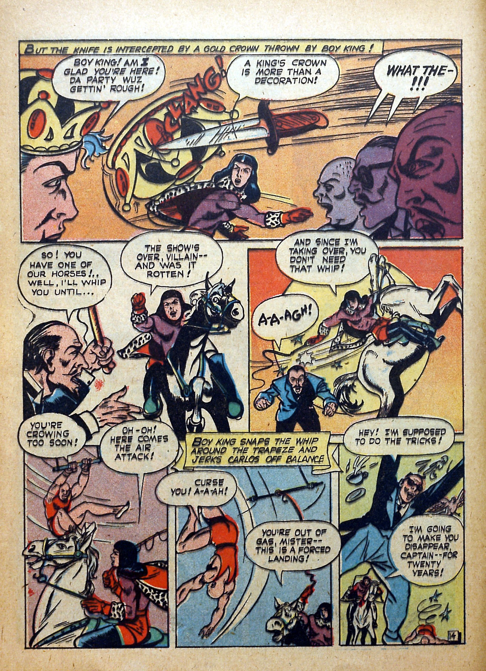 Read online Clue Comics comic -  Issue #8 - 16