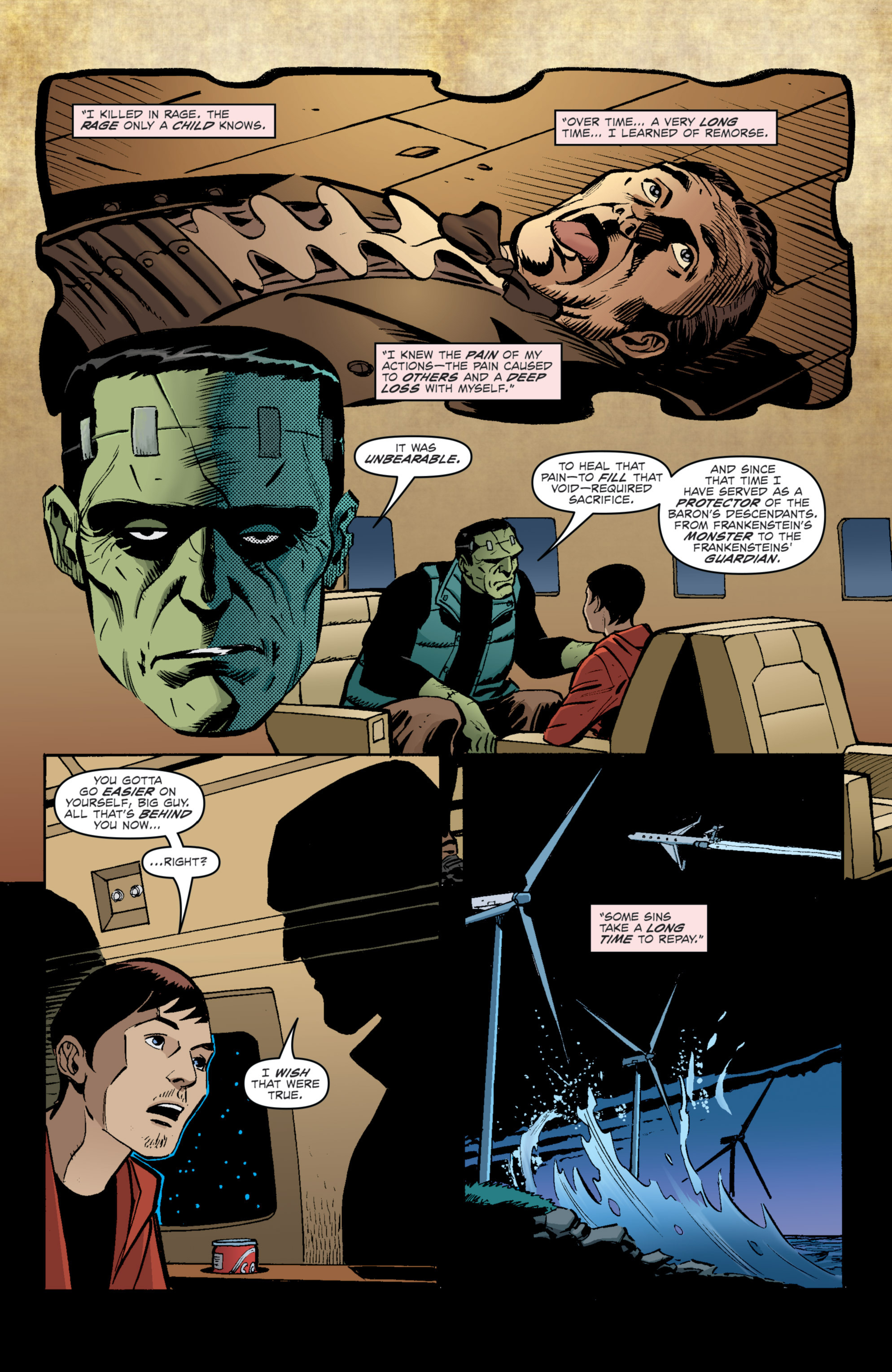 Read online Joe Frankenstein comic -  Issue #3 - 4