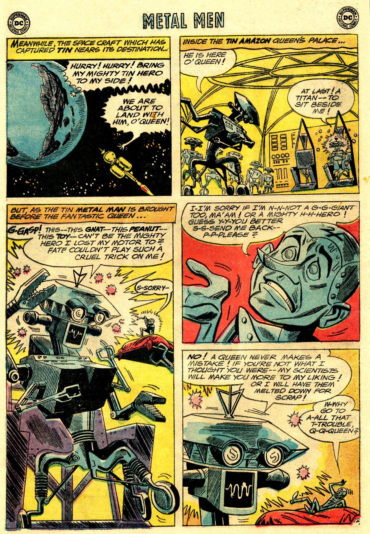 Read online Metal Men (1963) comic -  Issue #4 - 16