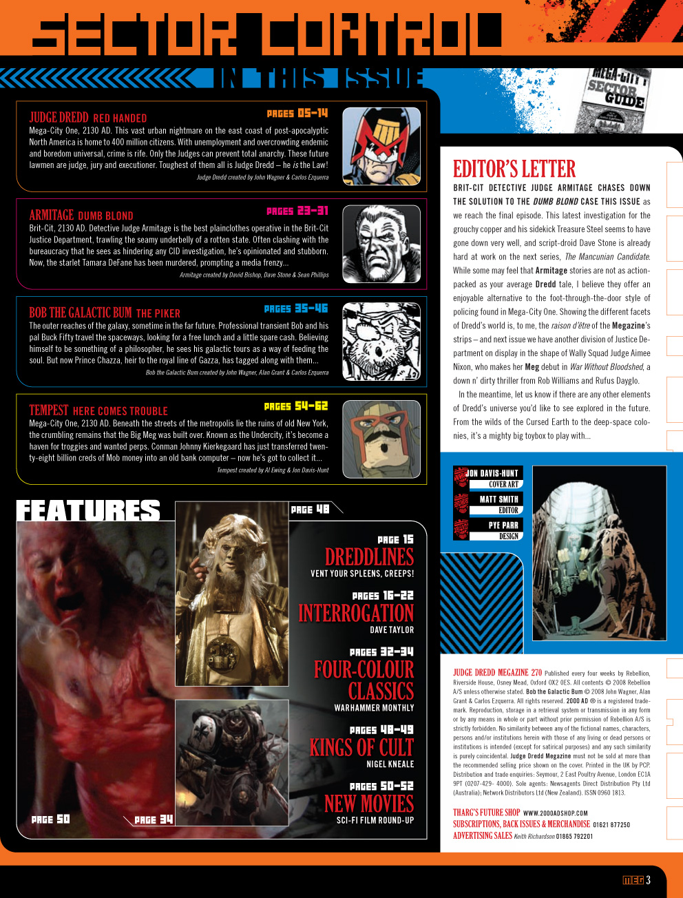 Read online Judge Dredd Megazine (Vol. 5) comic -  Issue #270 - 3