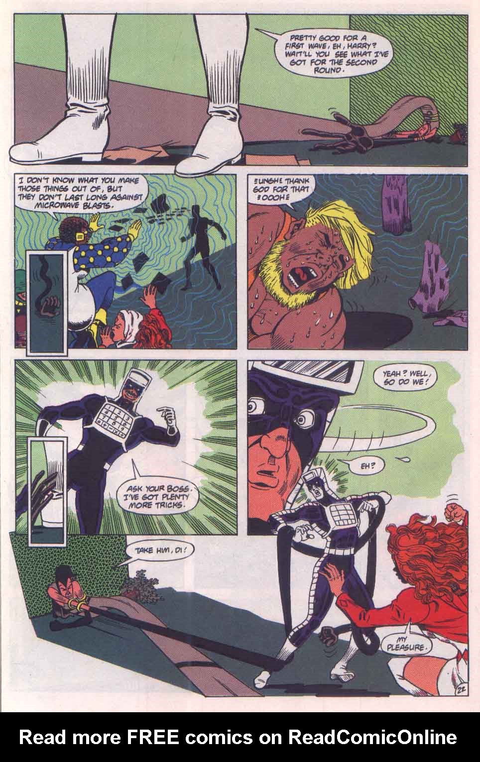 Read online Hero Hotline comic -  Issue #6 - 23