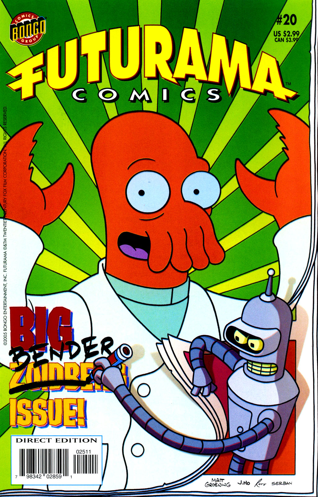 Read online Futurama Comics comic -  Issue #20 - 1