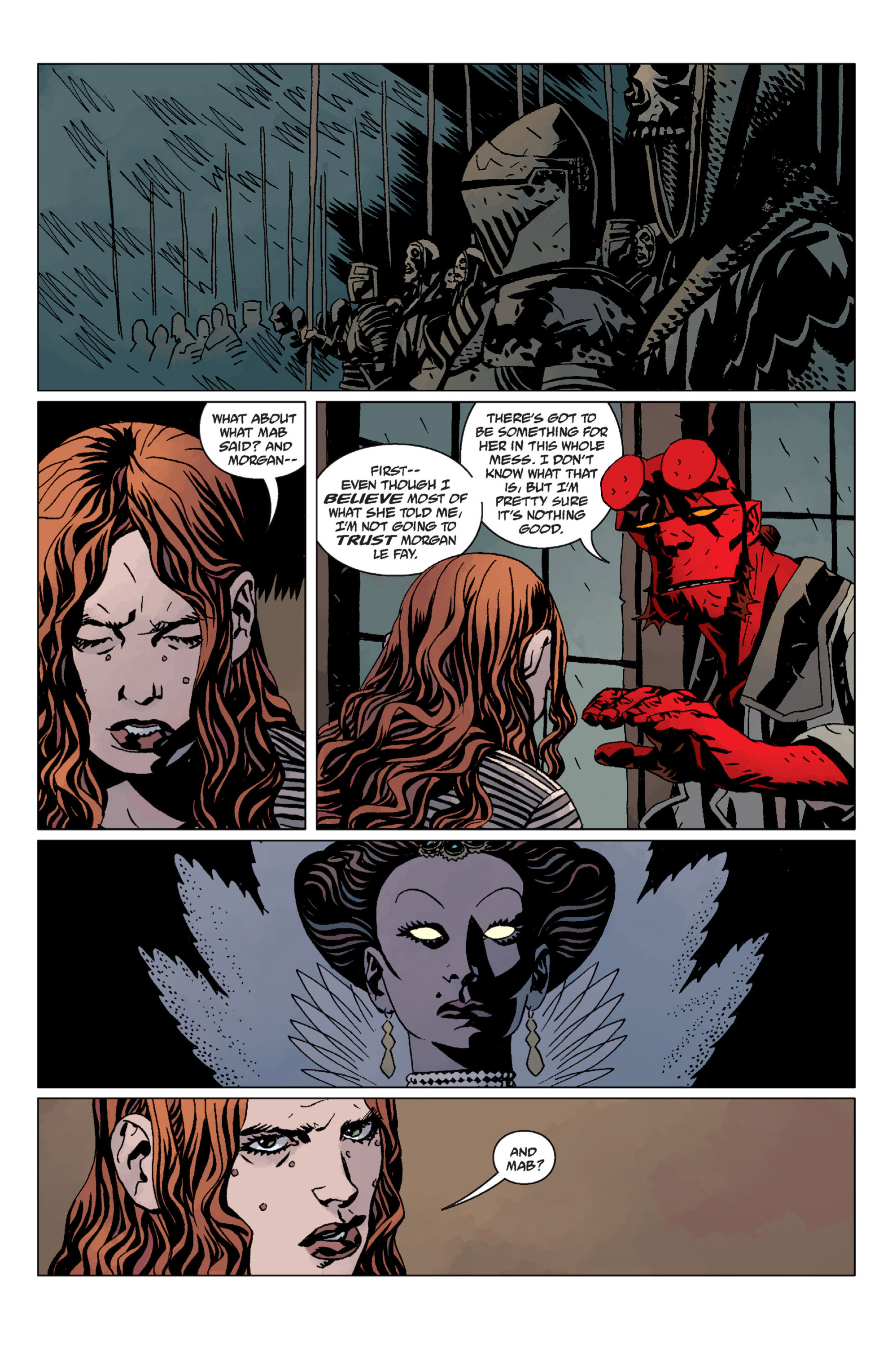 Read online Hellboy comic -  Issue #12 - 64