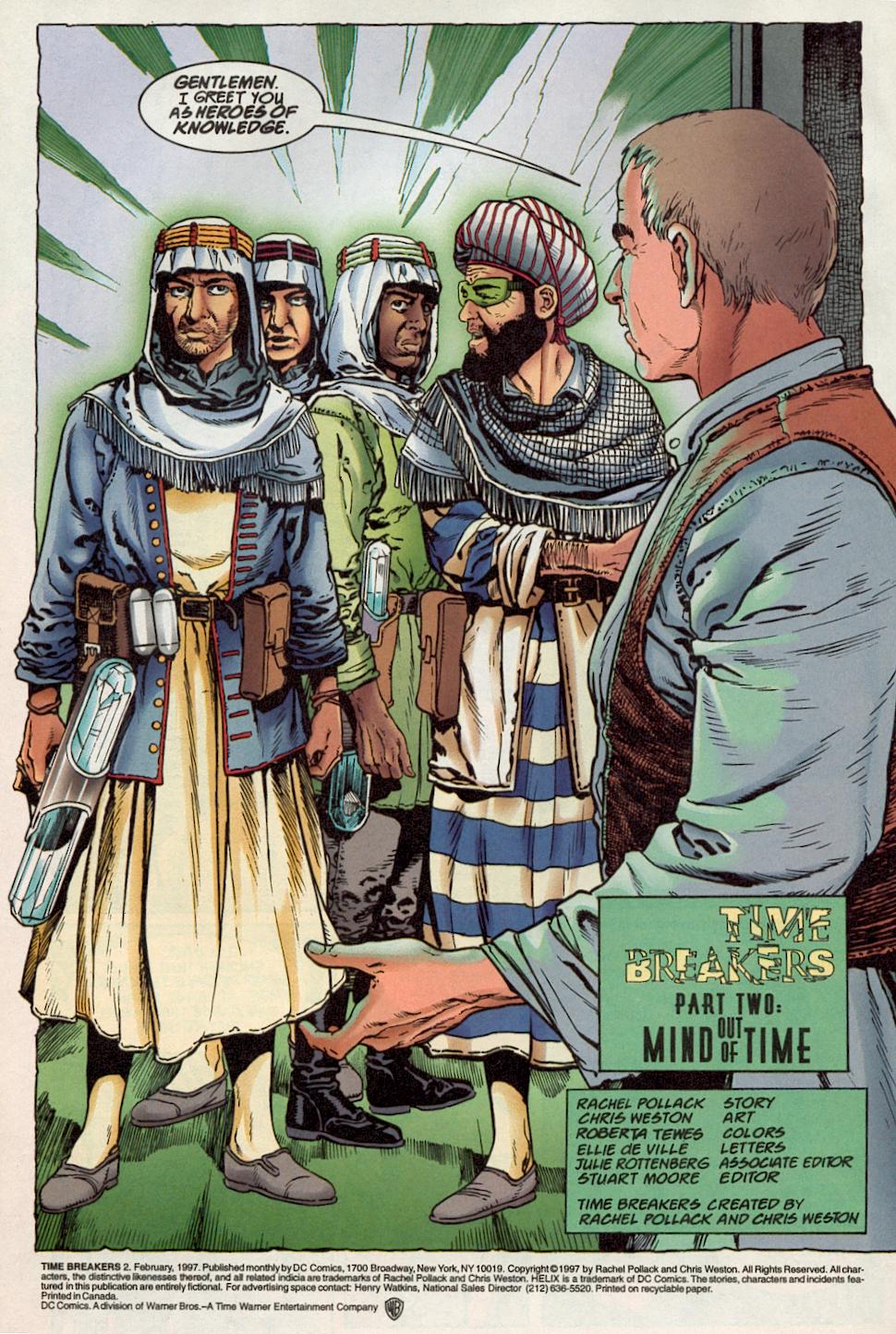 Read online Time Breakers comic -  Issue #2 - 3