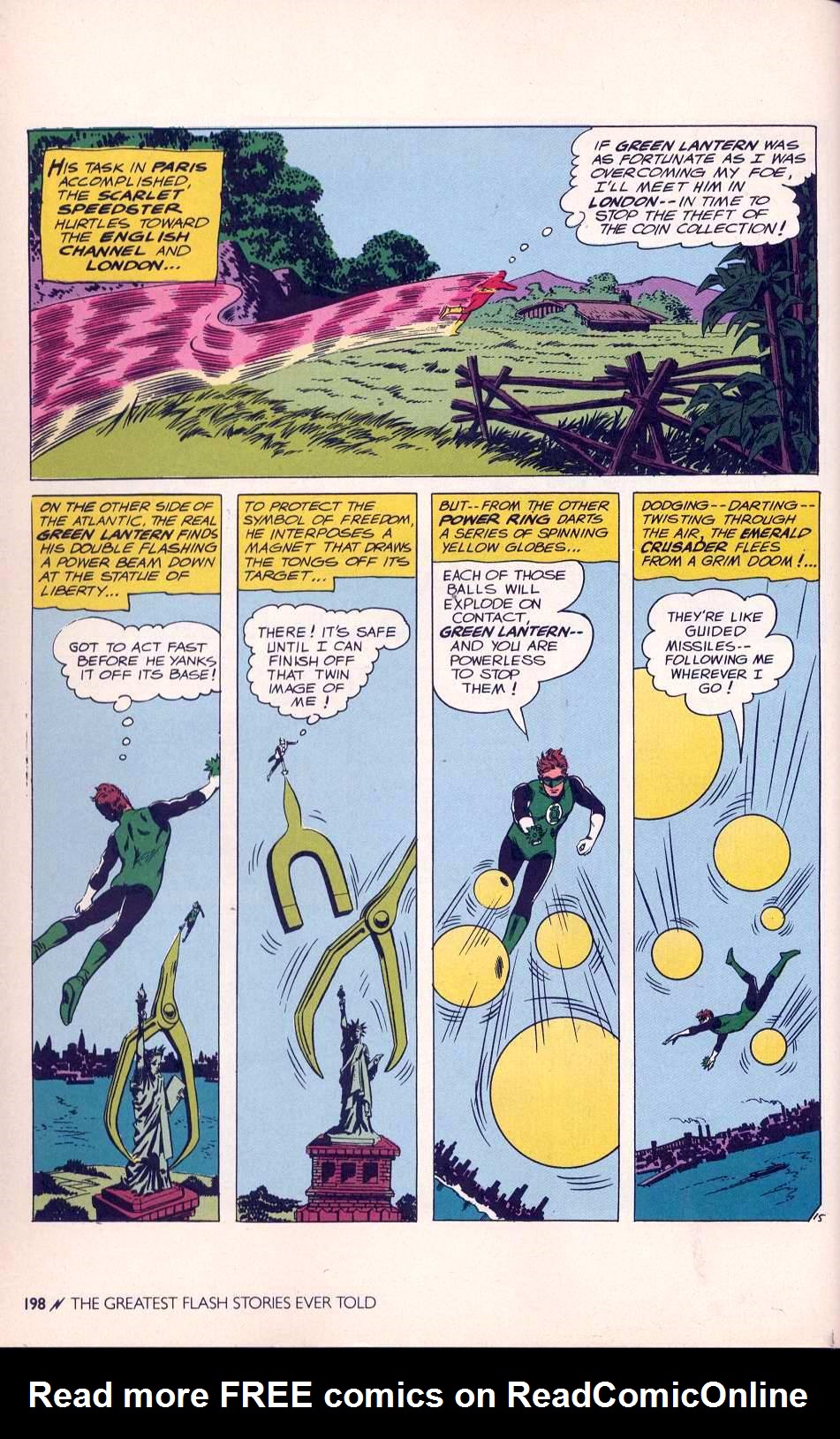 Read online The Greatest Flash Stories Ever Told comic -  Issue # TPB - 199