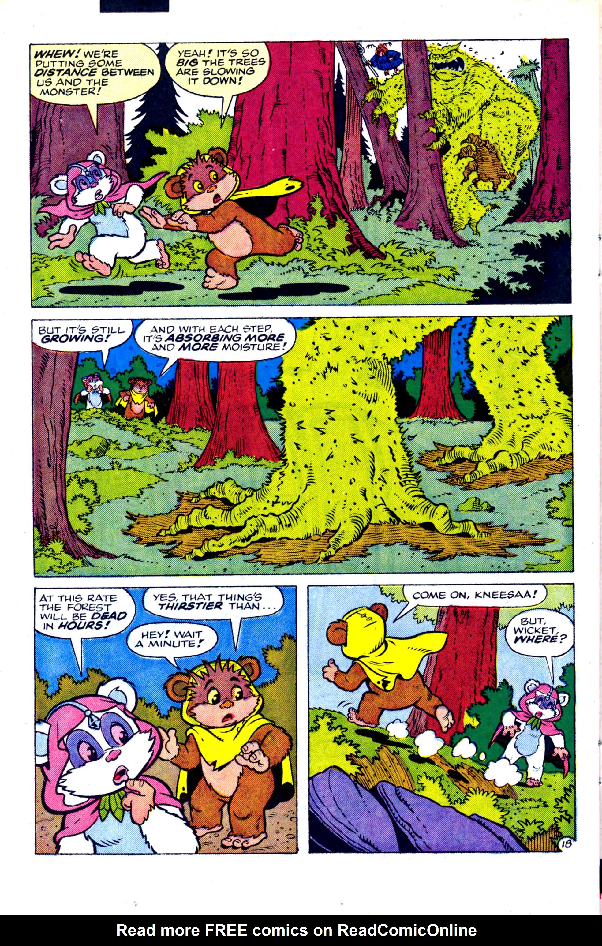 Read online Ewoks (1987) comic -  Issue #12 - 19