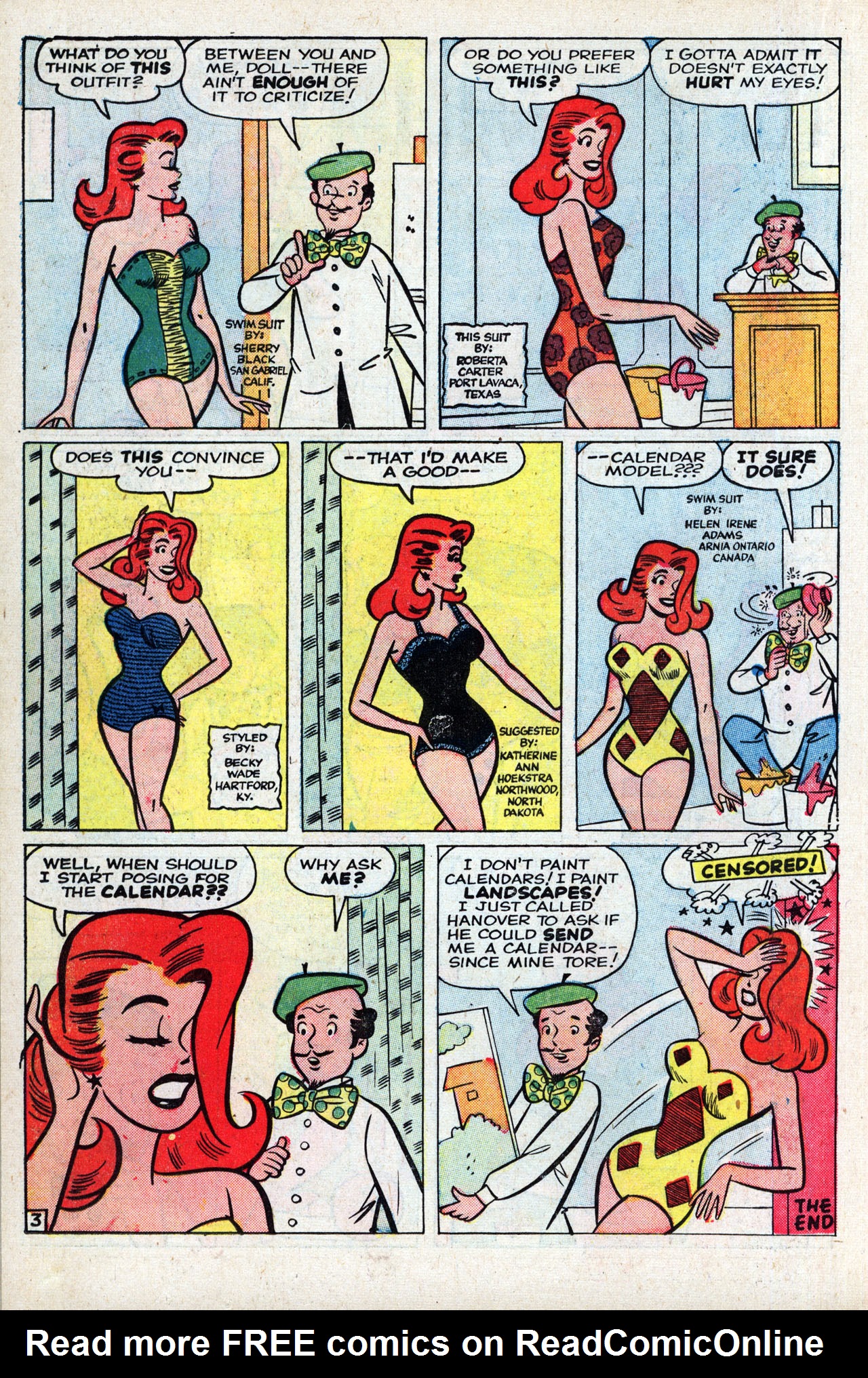 Read online A Date with Millie (1959) comic -  Issue #6 - 22