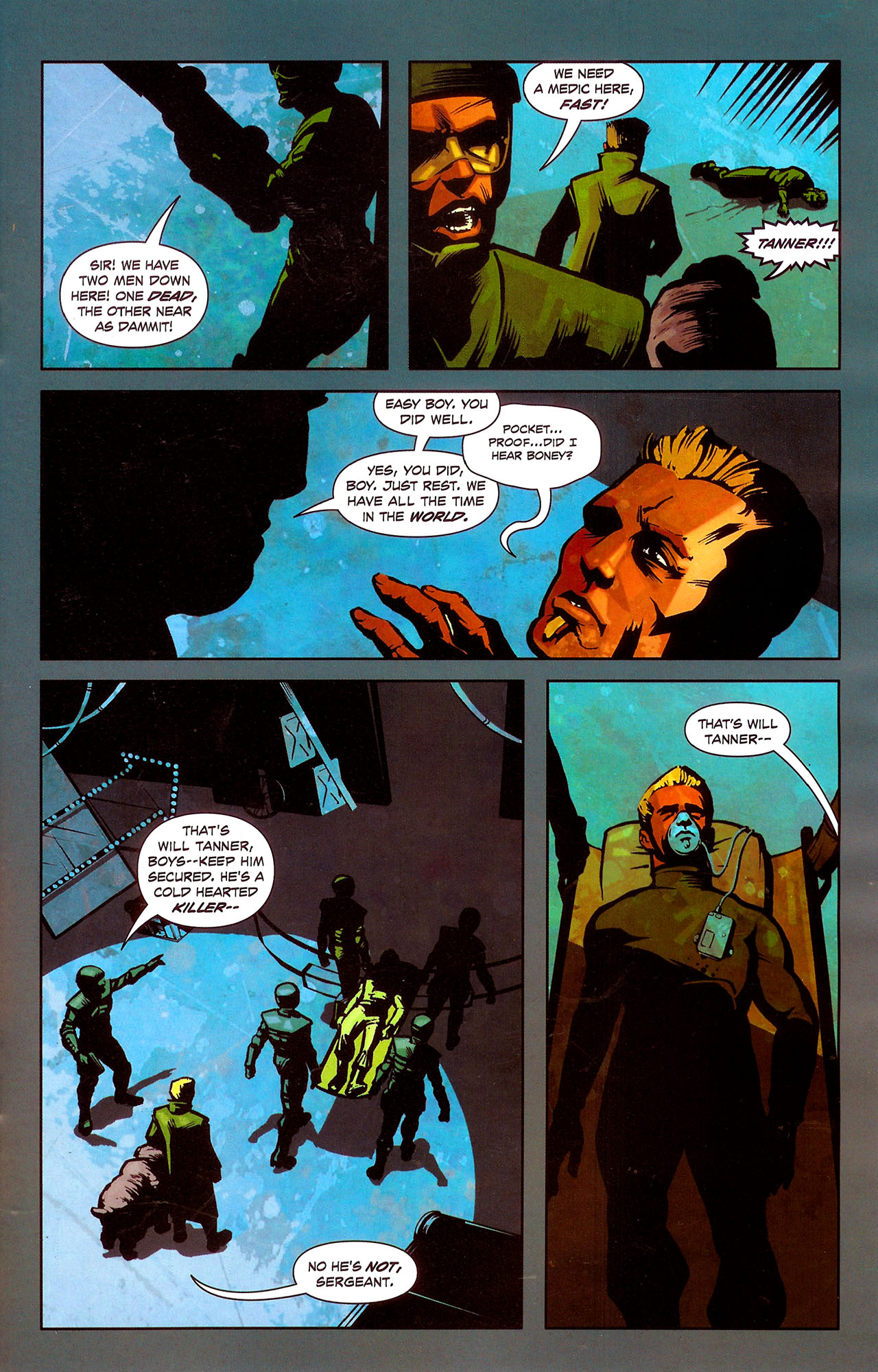 Read online Starship Troopers: Damaged Justice comic -  Issue #3 - 23