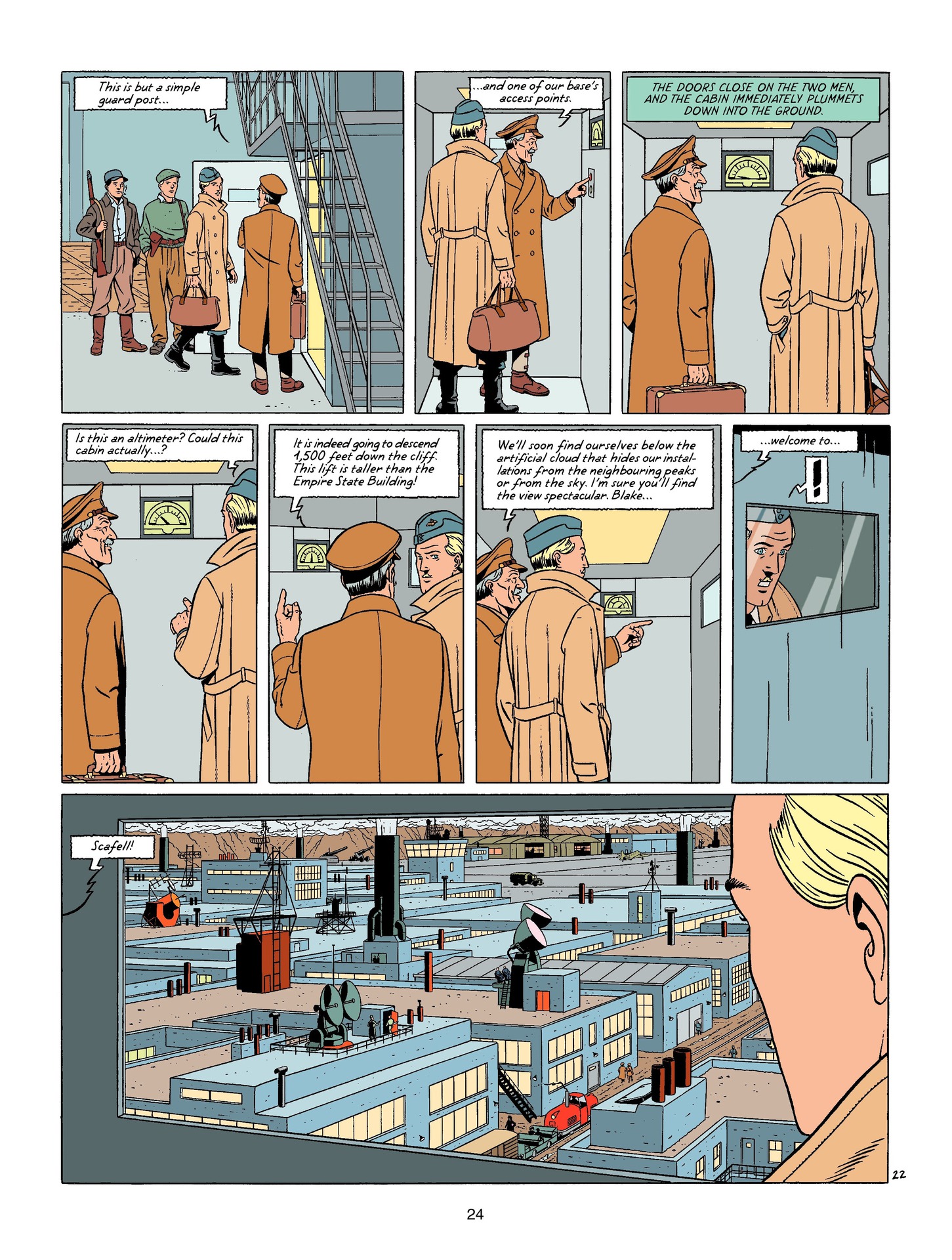 Read online Blake & Mortimer comic -  Issue #21 - 24