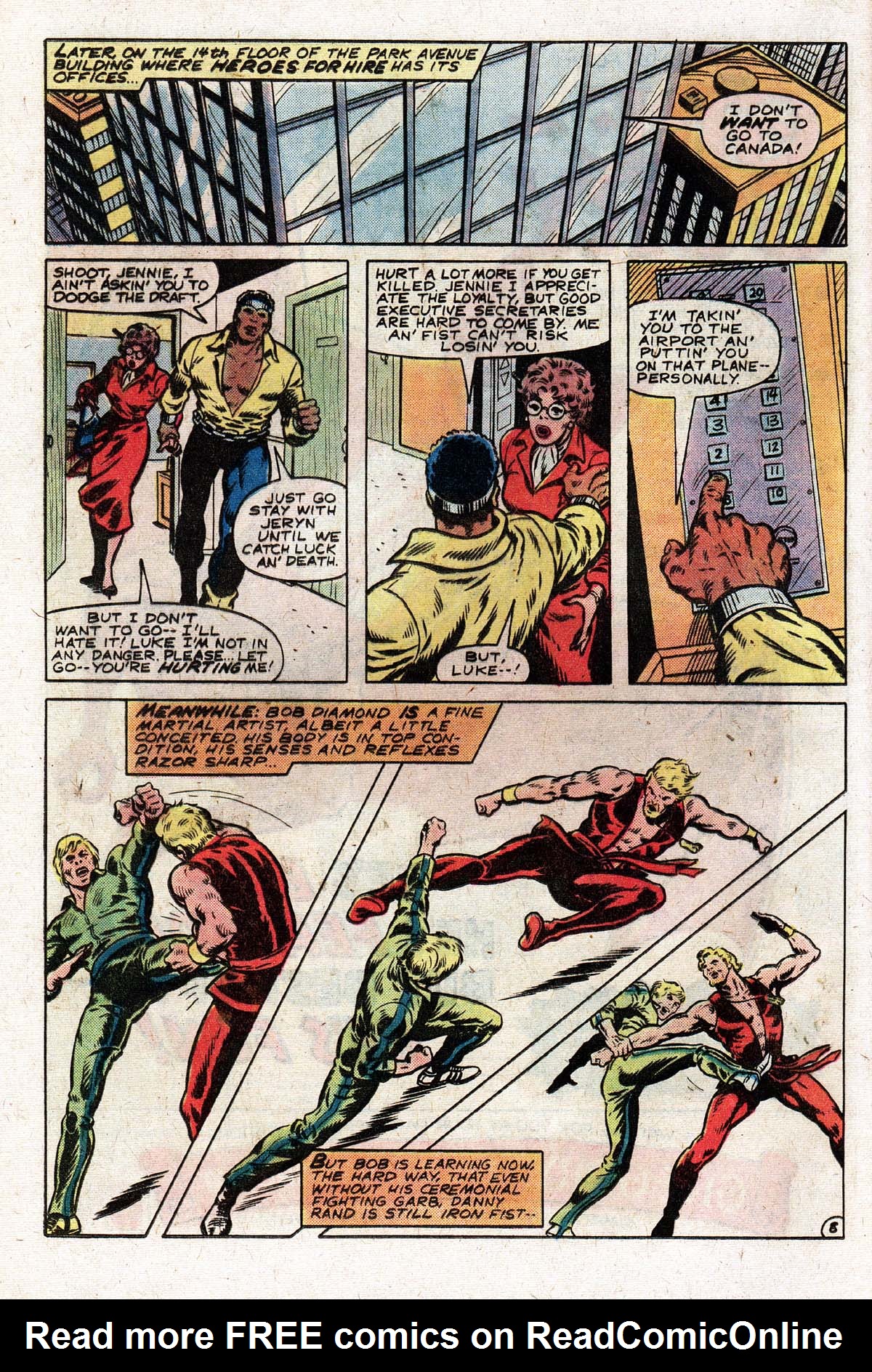 Read online Power Man and Iron Fist (1978) comic -  Issue #64 - 10
