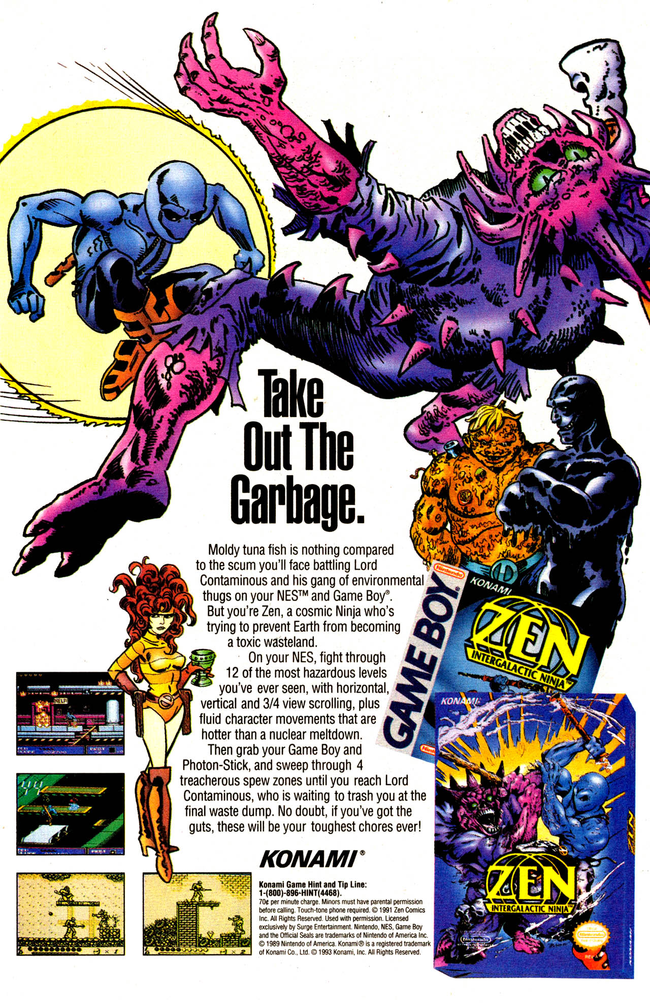 Read online Teenage Mutant Ninja Turtles Adventures (1989) comic -  Issue #46 - 34
