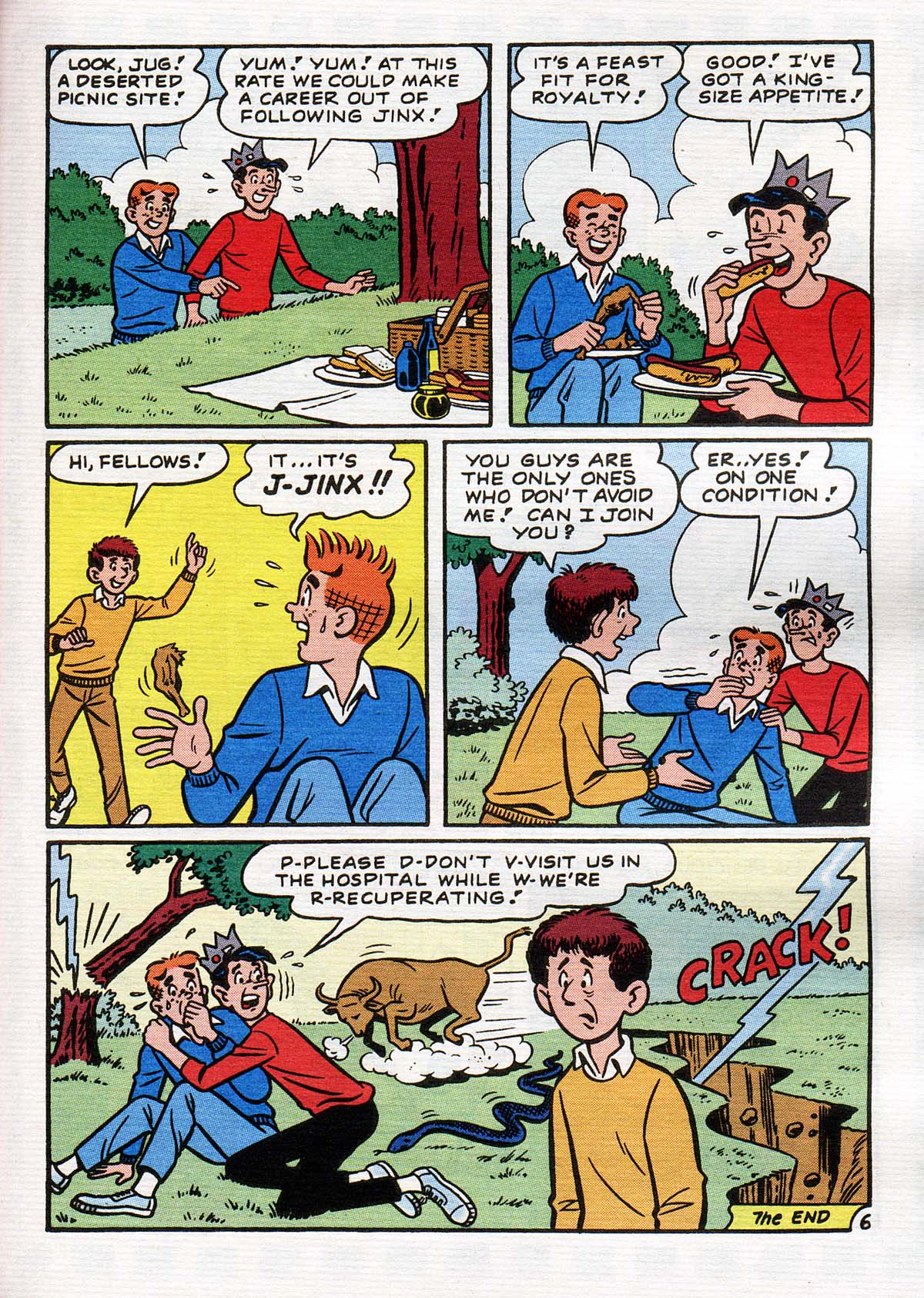 Read online Jughead's Double Digest Magazine comic -  Issue #102 - 104