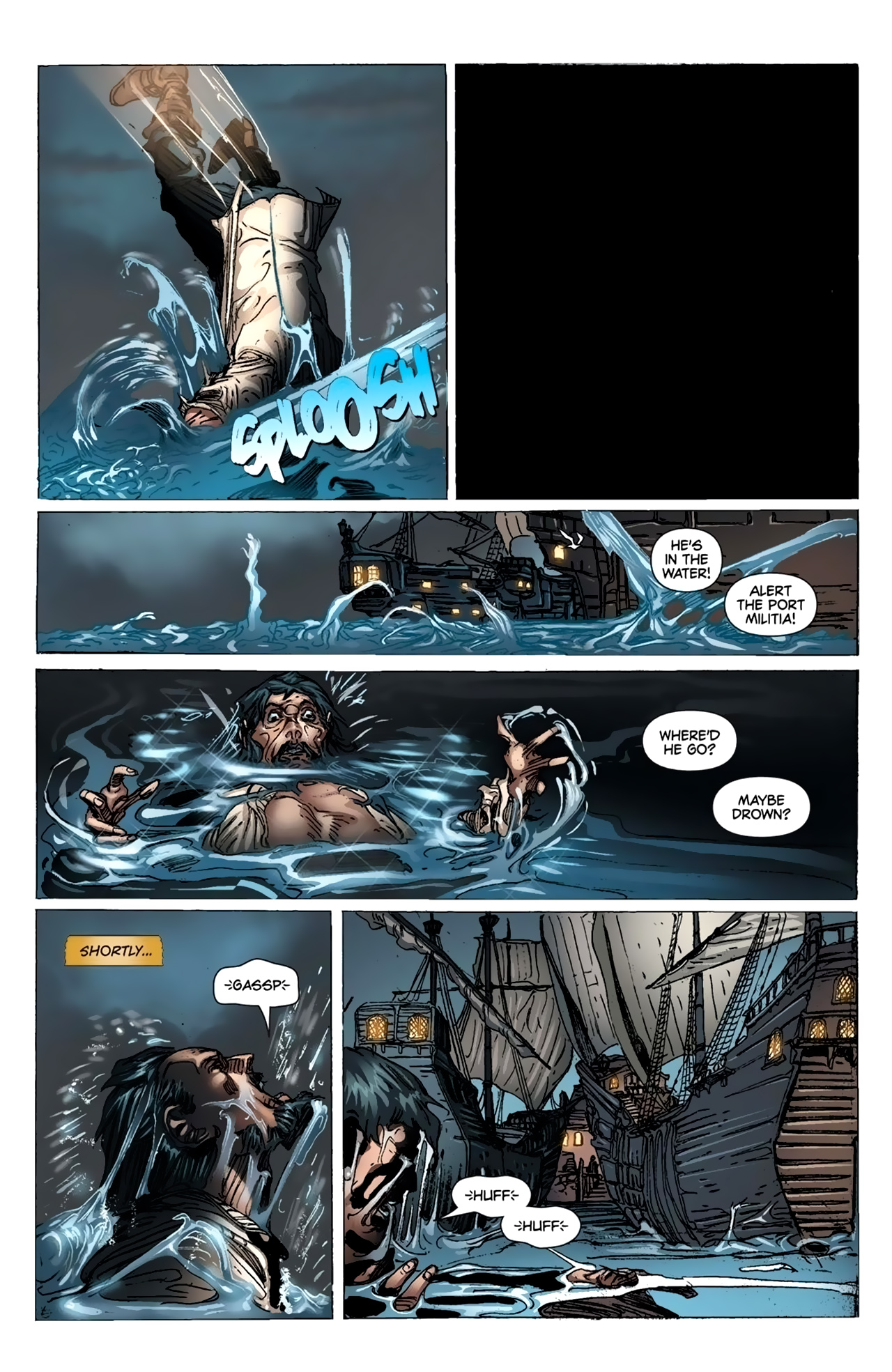 Read online Blackbeard: Legend of the Pyrate King comic -  Issue #2 - 5