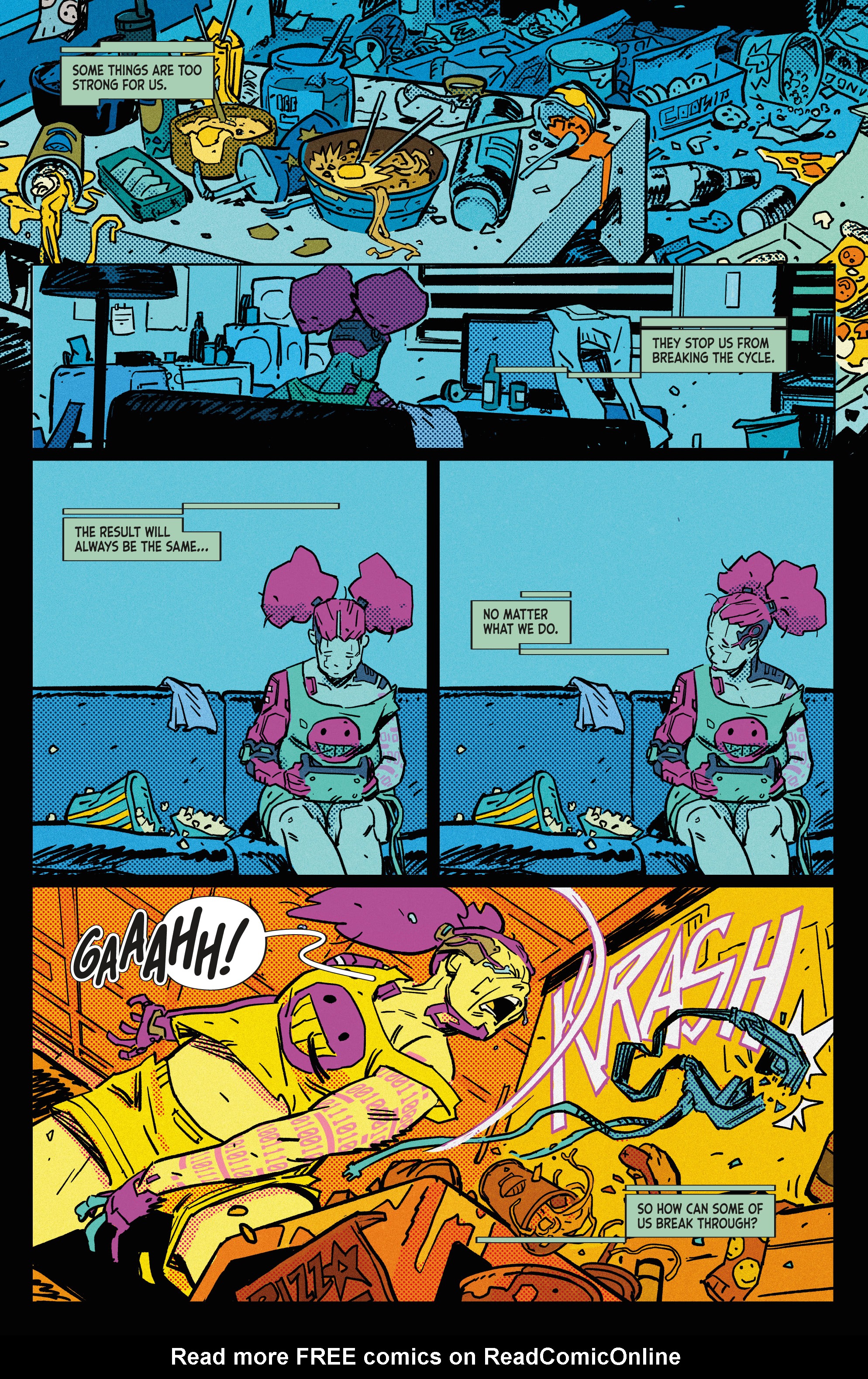 Read online Cyberpunk 2077: Blackout comic -  Issue #4 - 6