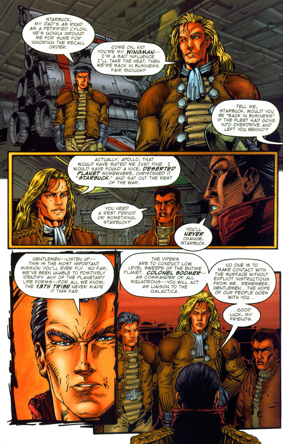 Read online Battlestar Galactica (1995) comic -  Issue #1 - 16