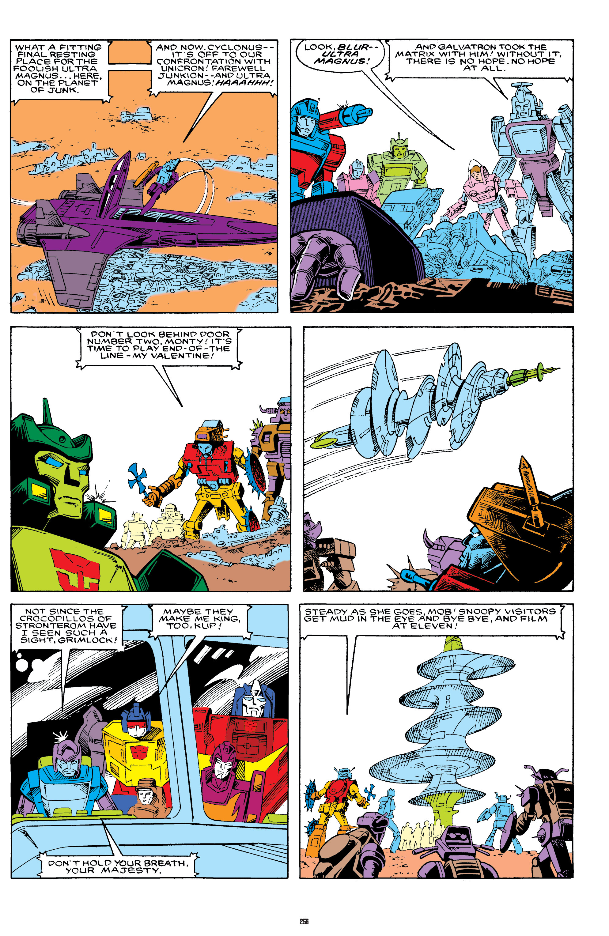 Read online The Transformers Classics comic -  Issue # TPB 7 - 255