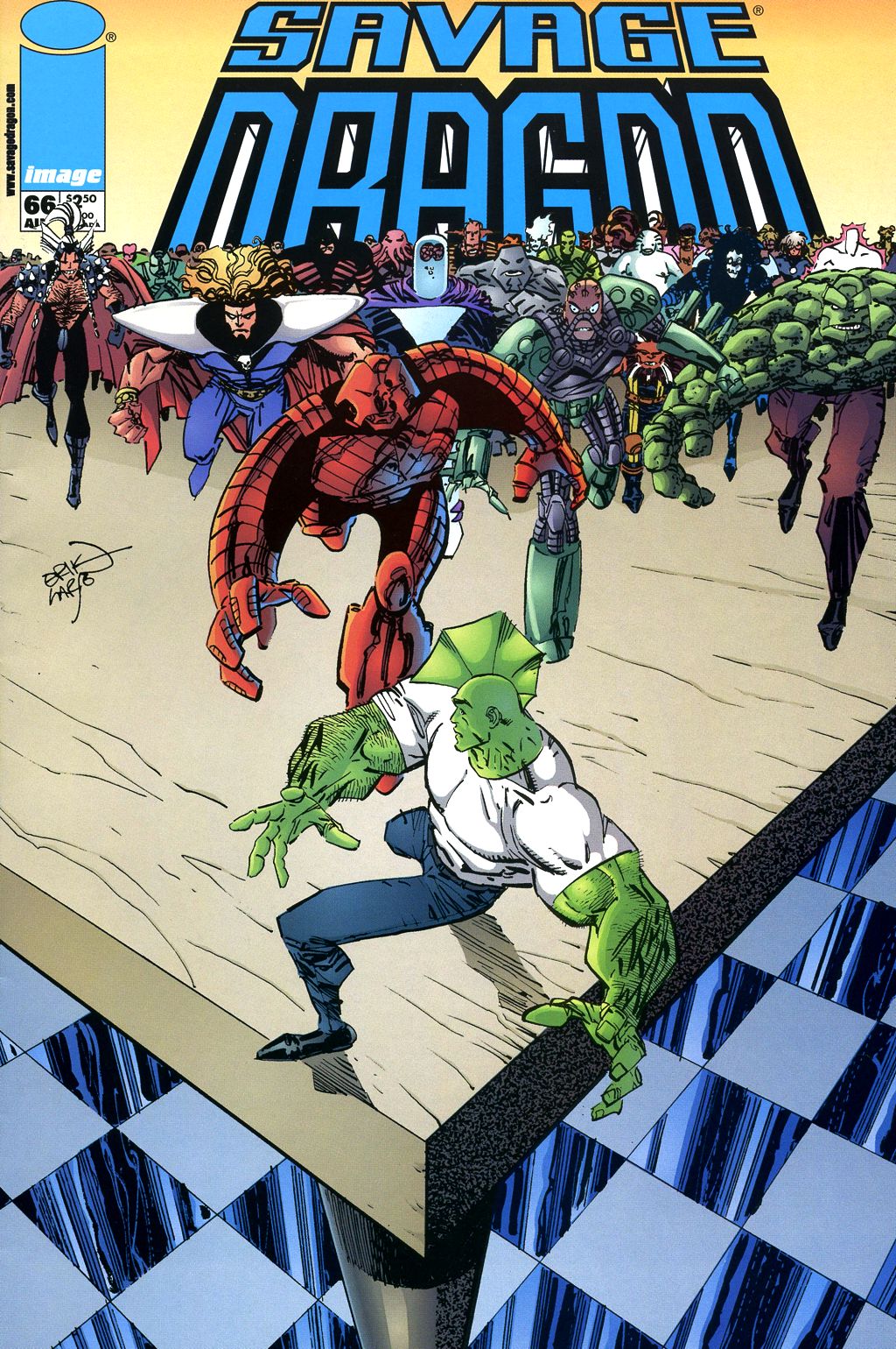 Read online The Savage Dragon (1993) comic -  Issue #66 - 1