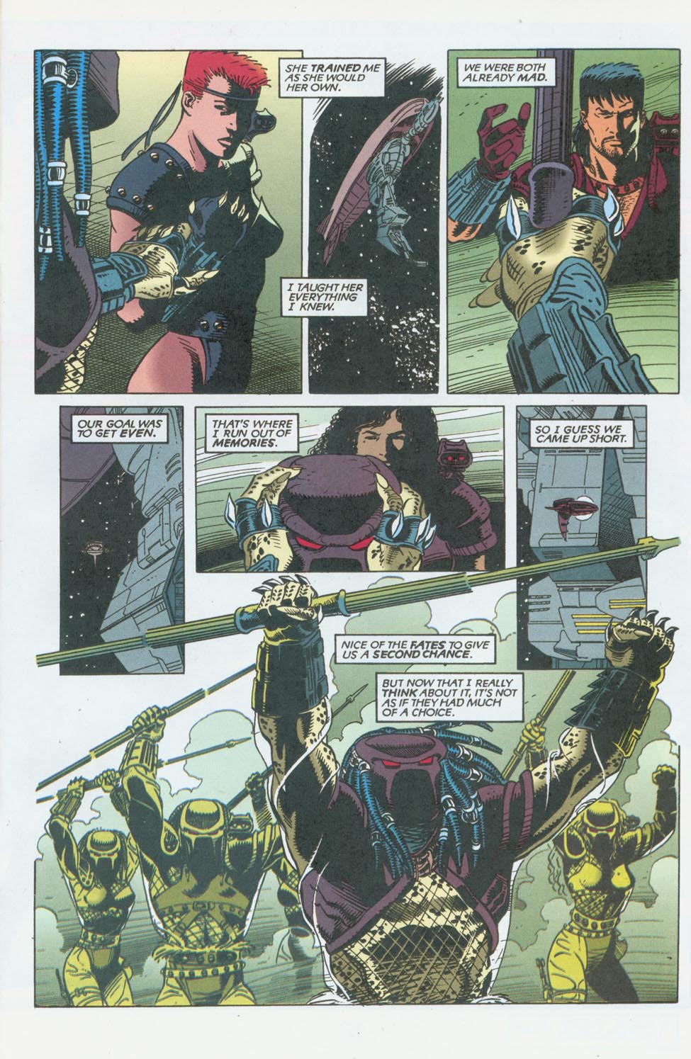 Read online Aliens/Predator: The Deadliest of the Species comic -  Issue #10 - 23