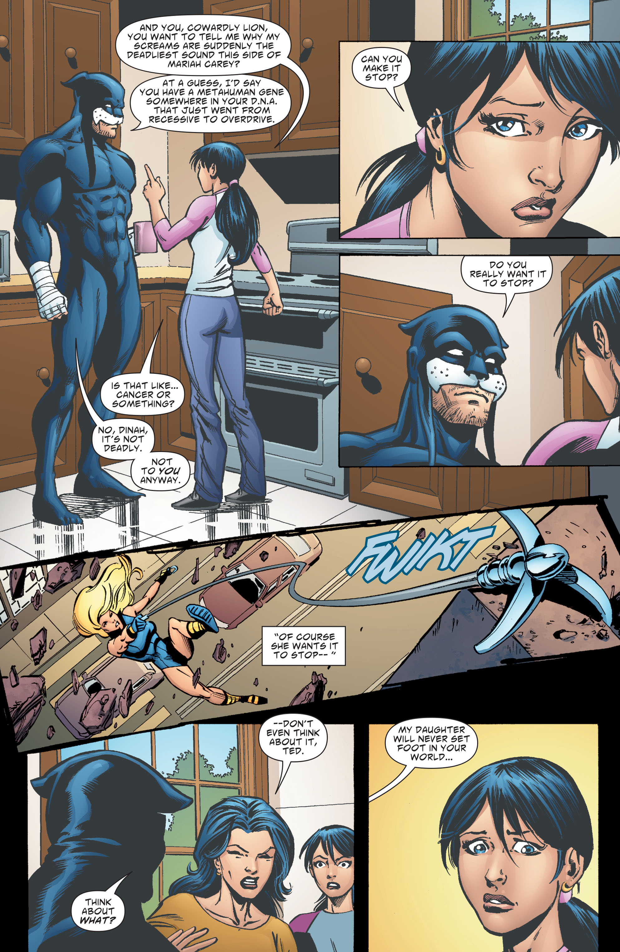 Read online Green Arrow/Black Canary comic -  Issue #22 - 10