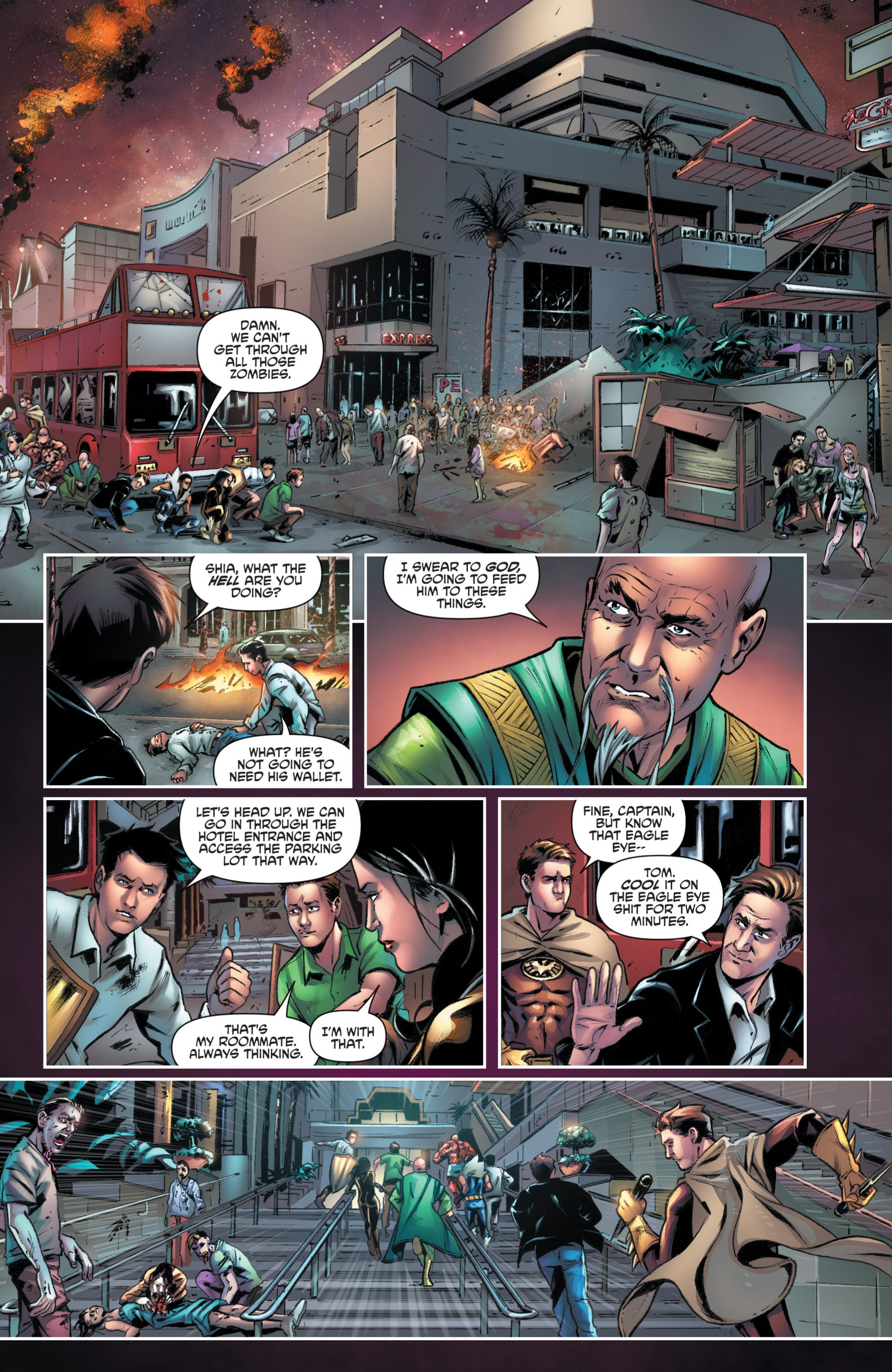 Read online Hollywood Zombie Apocalypse comic -  Issue #2 - 13