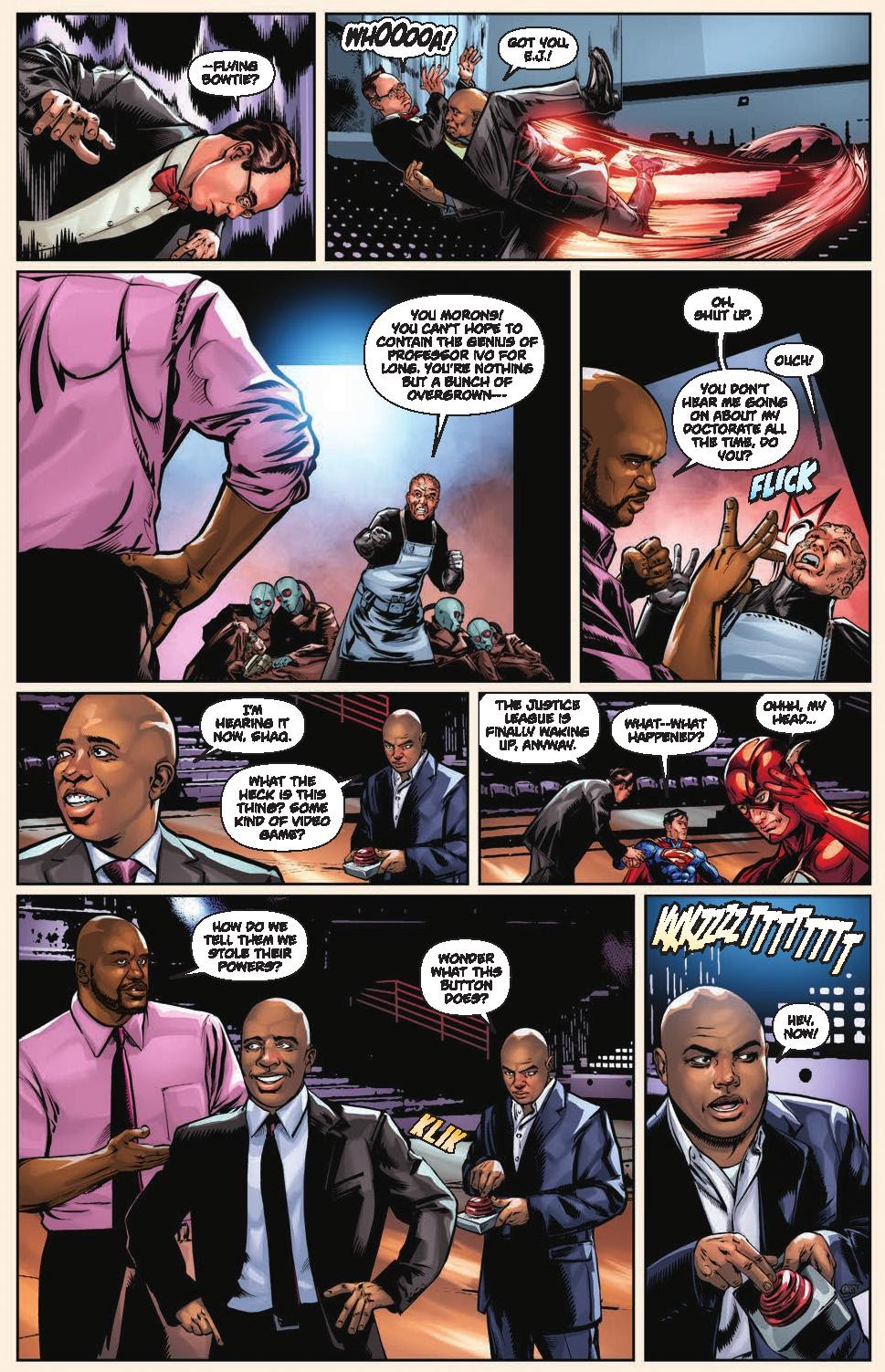 Read online The Justice League Goes Inside the NBA-All Star Edition comic -  Issue # Full - 13