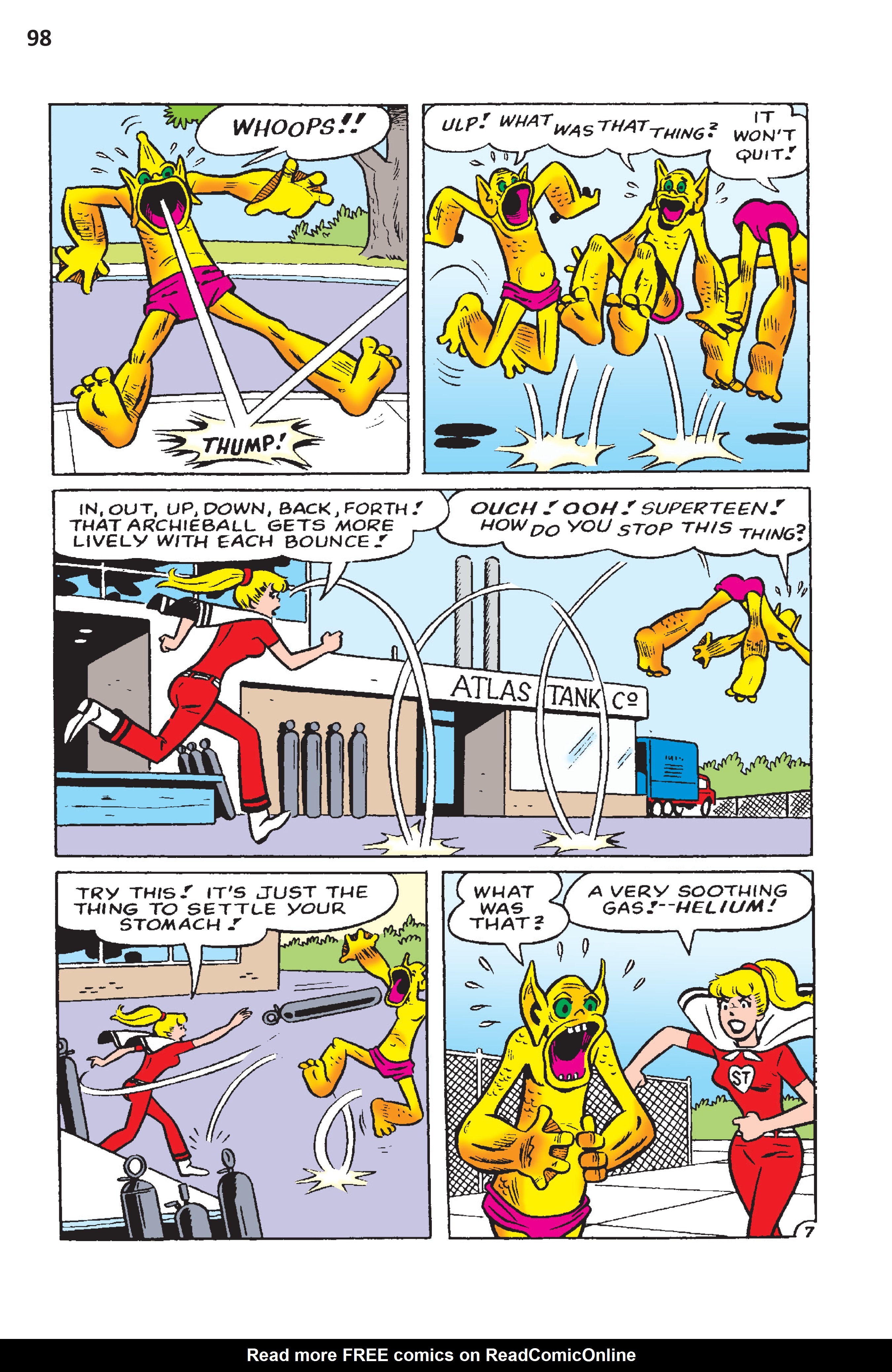 Read online Archie's Superteens comic -  Issue # TPB - 93