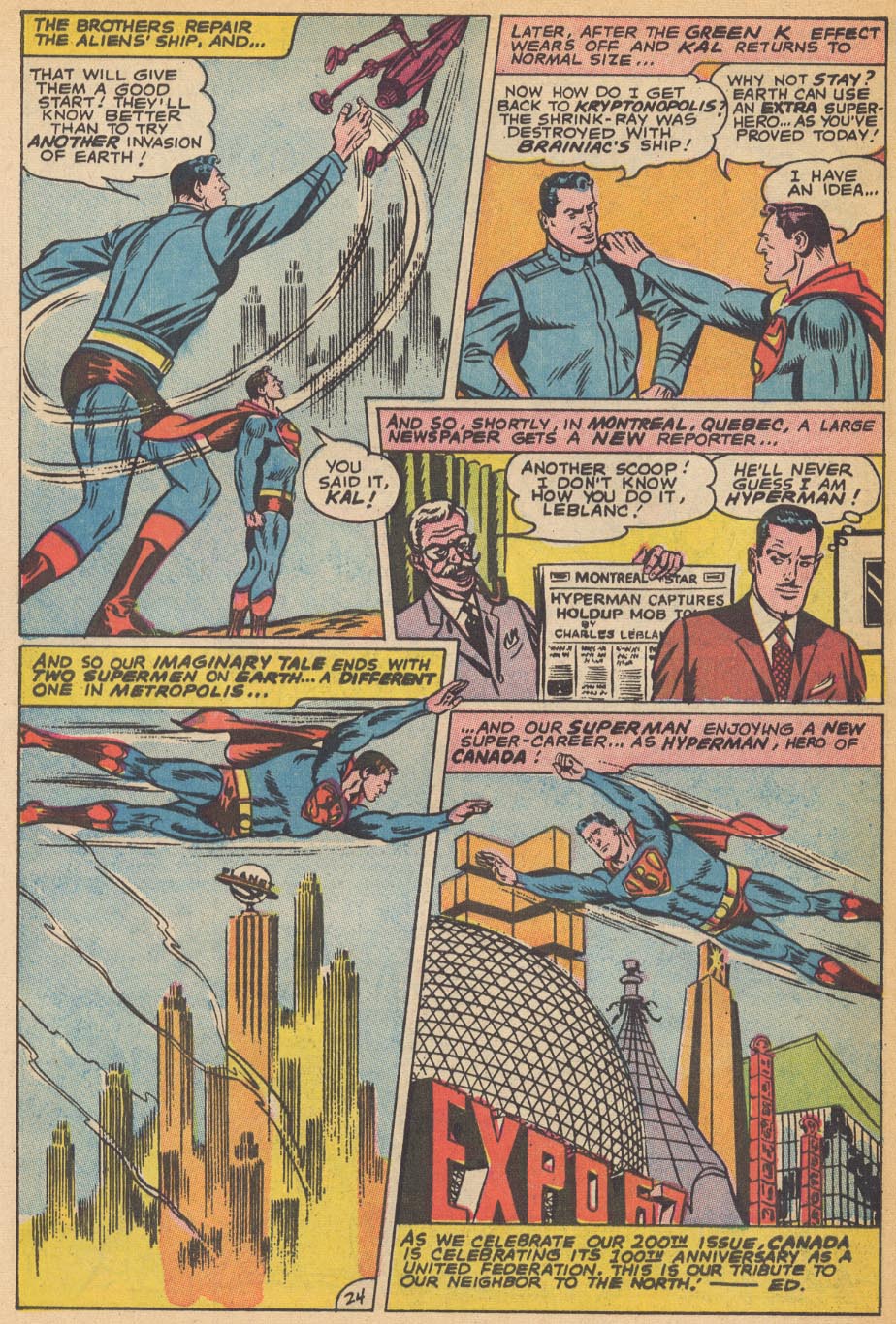 Read online Superman (1939) comic -  Issue #200 - 31