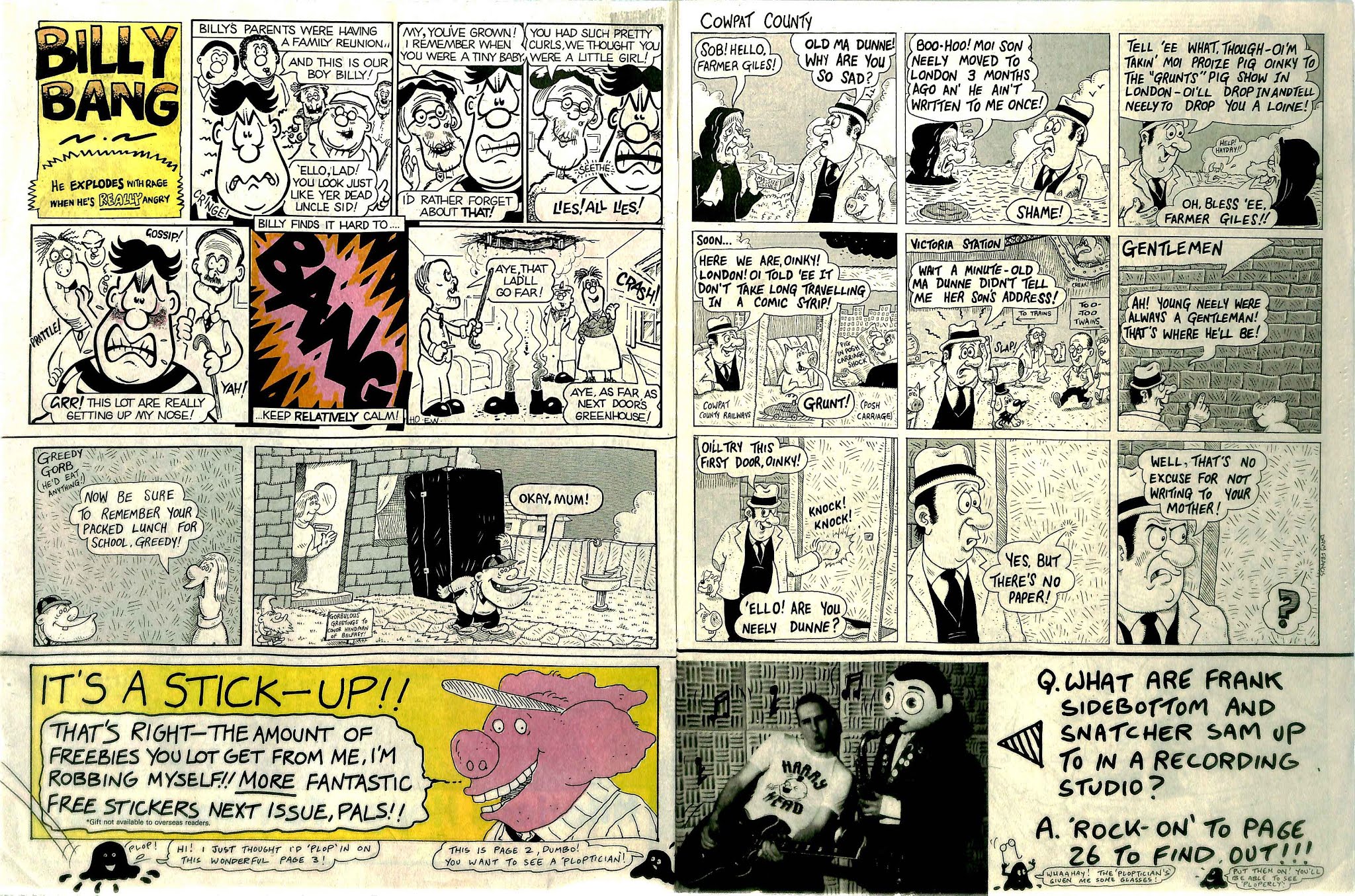 Read online Oink! comic -  Issue #37 - 2