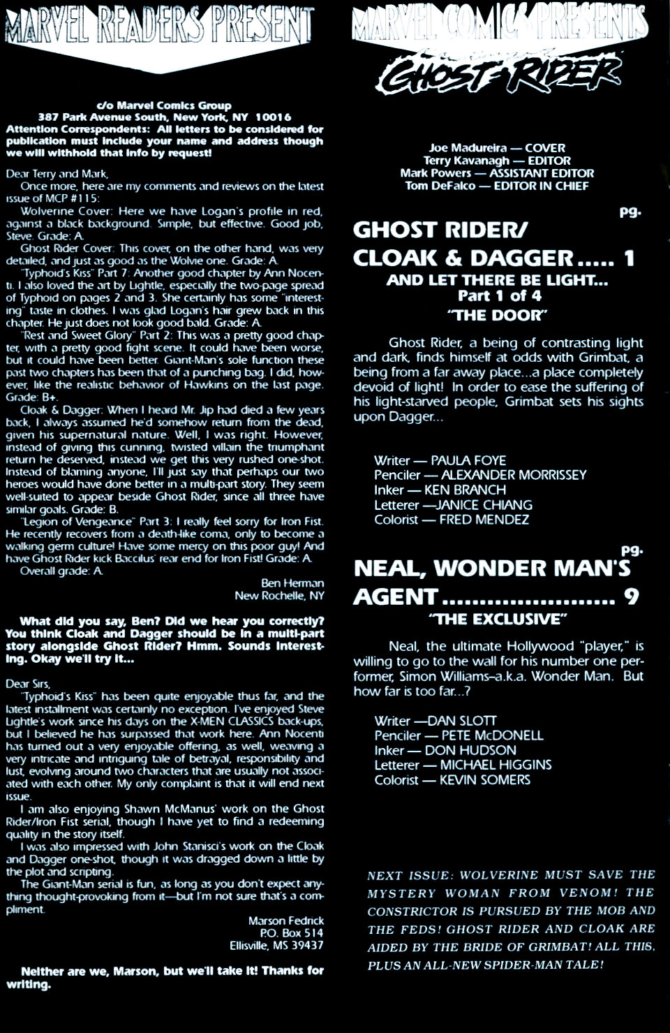 Read online Marvel Comics Presents (1988) comic -  Issue #119 - 2