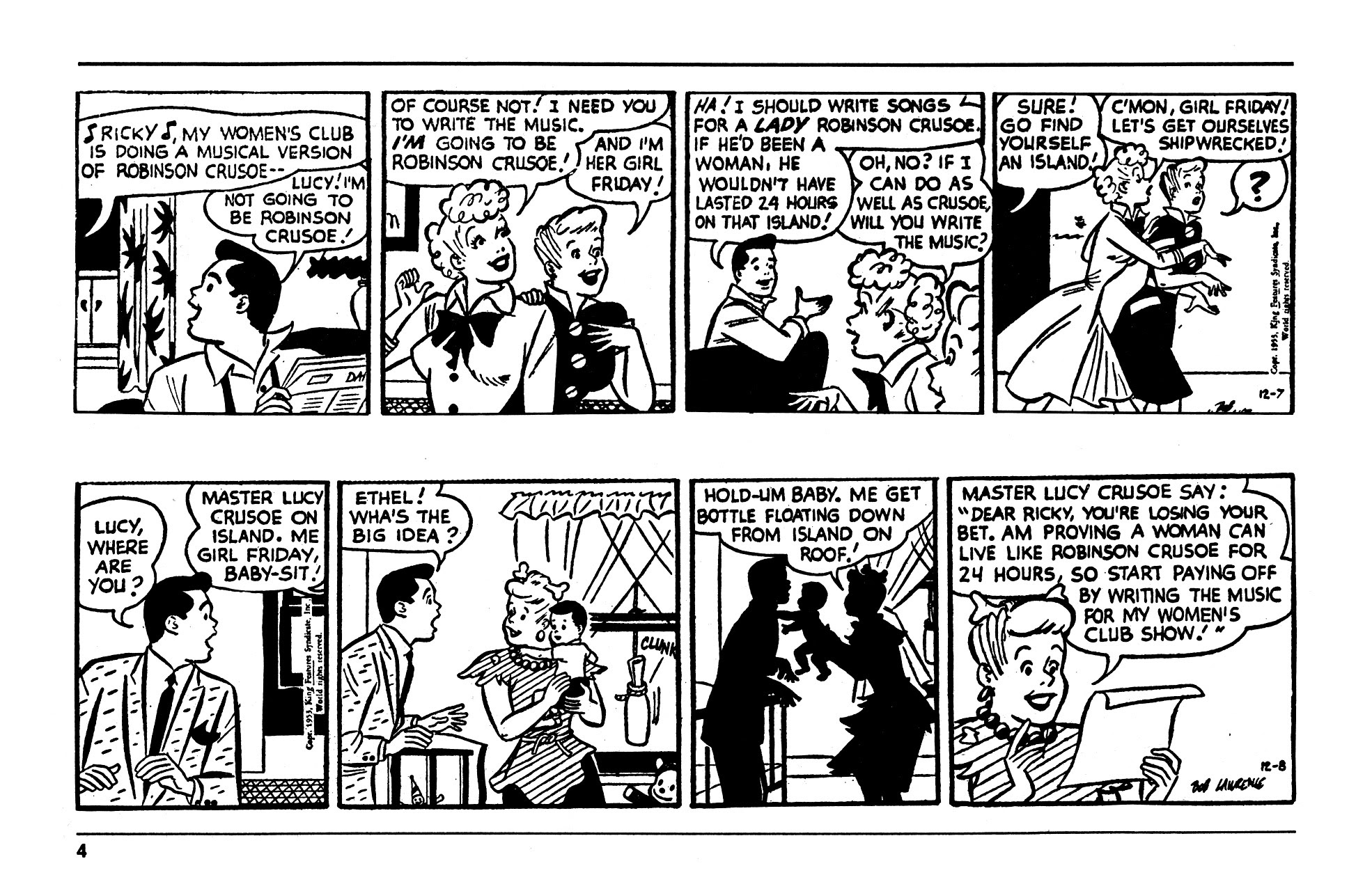 Read online I Love Lucy comic -  Issue #6 - 6