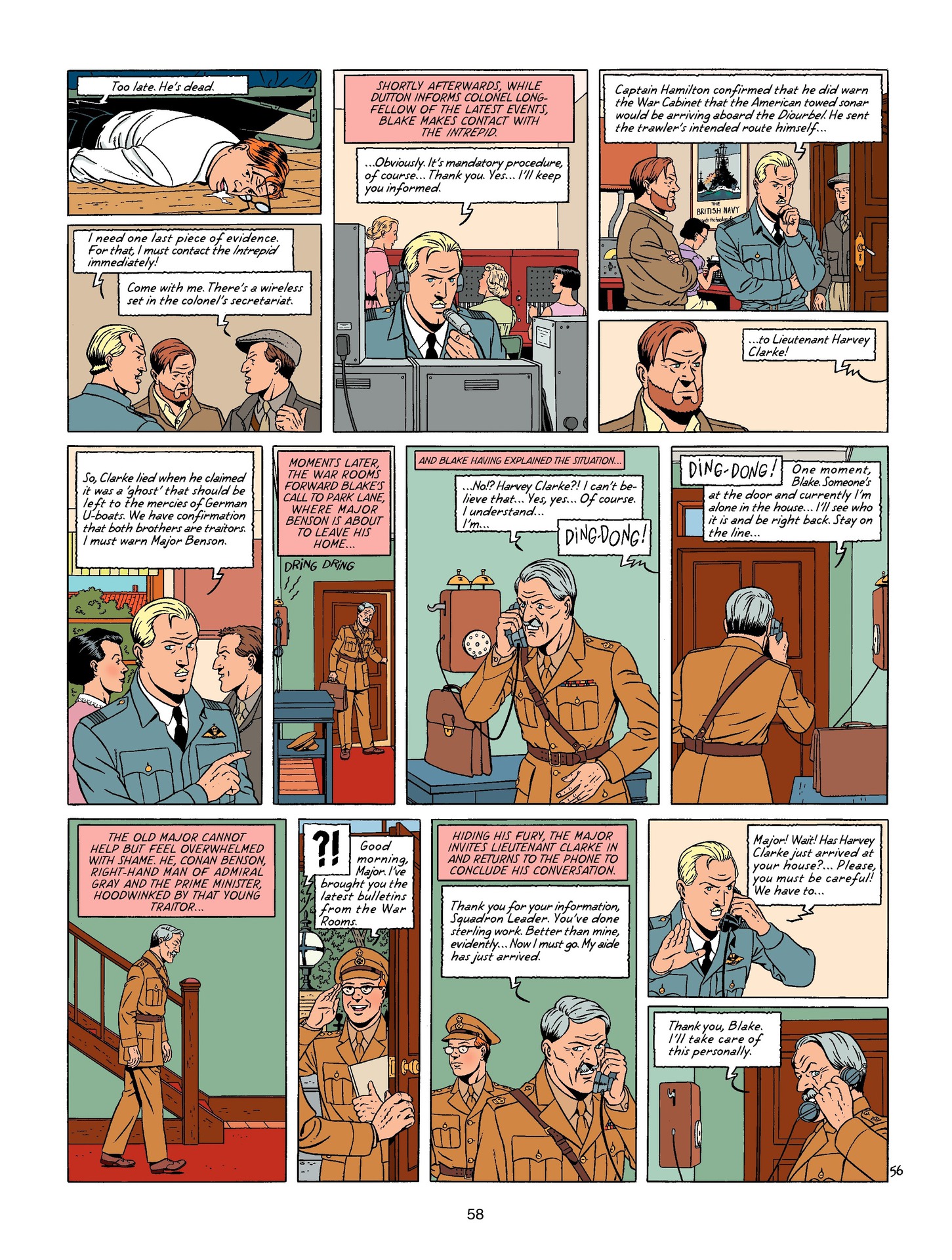 Read online Blake & Mortimer comic -  Issue #21 - 58