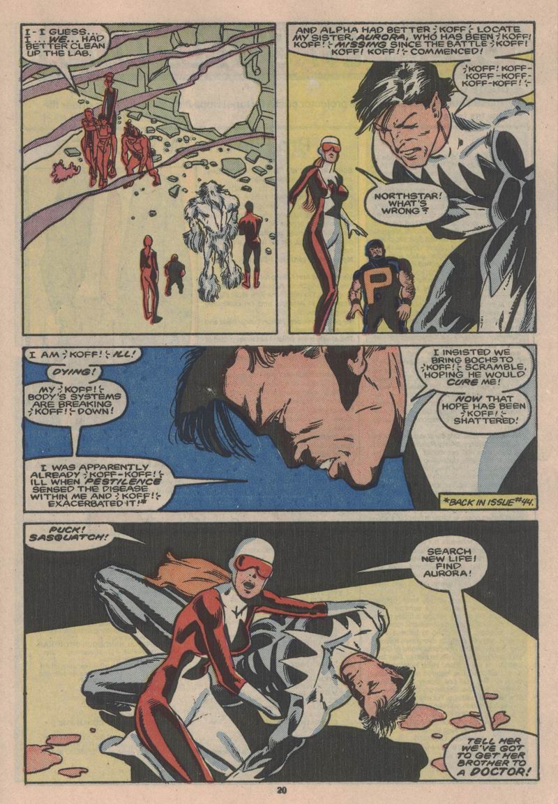 Read online Alpha Flight (1983) comic -  Issue #49 - 21