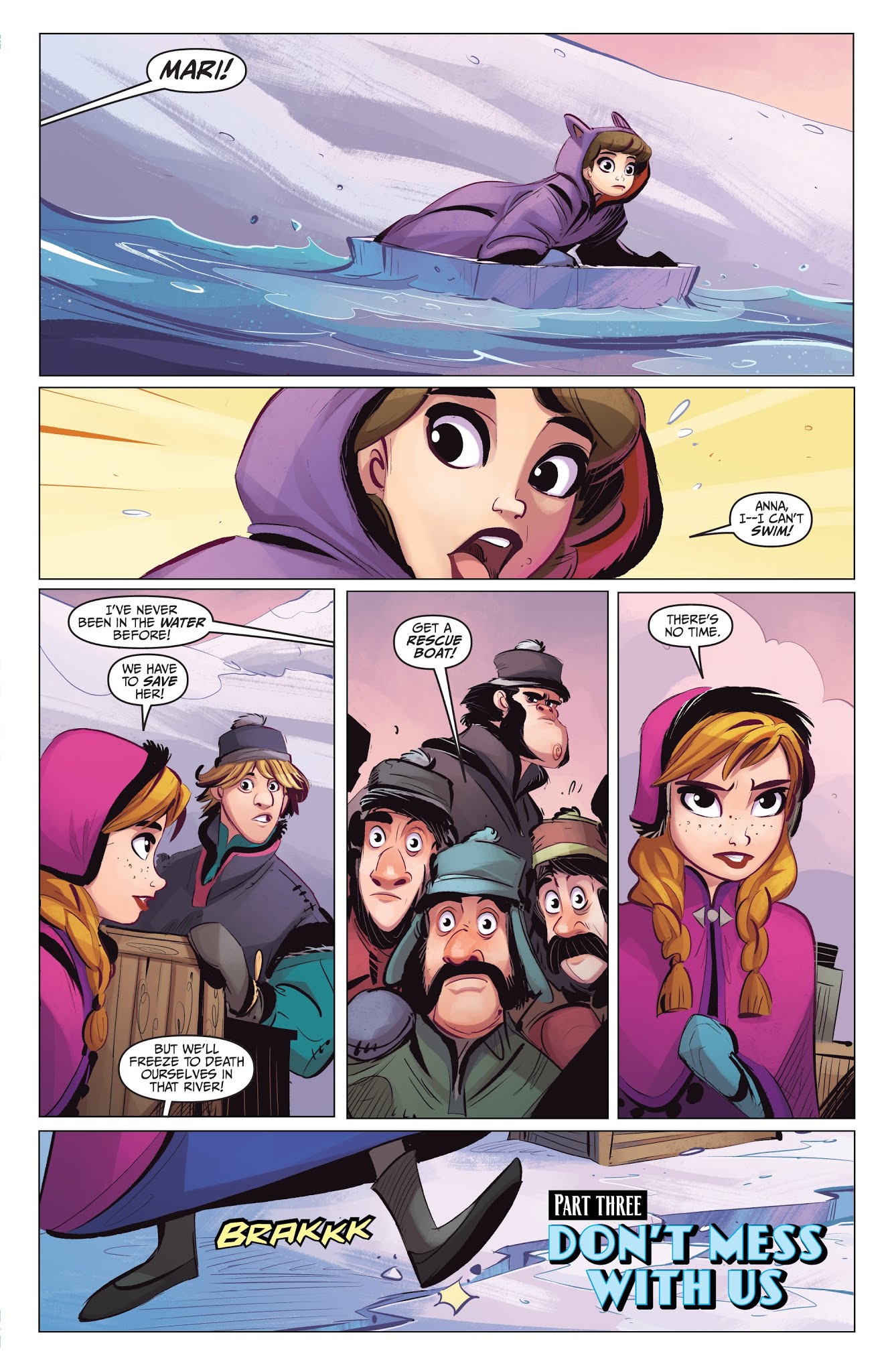 Read online Disney Frozen: Breaking Boundaries comic -  Issue #3 - 3