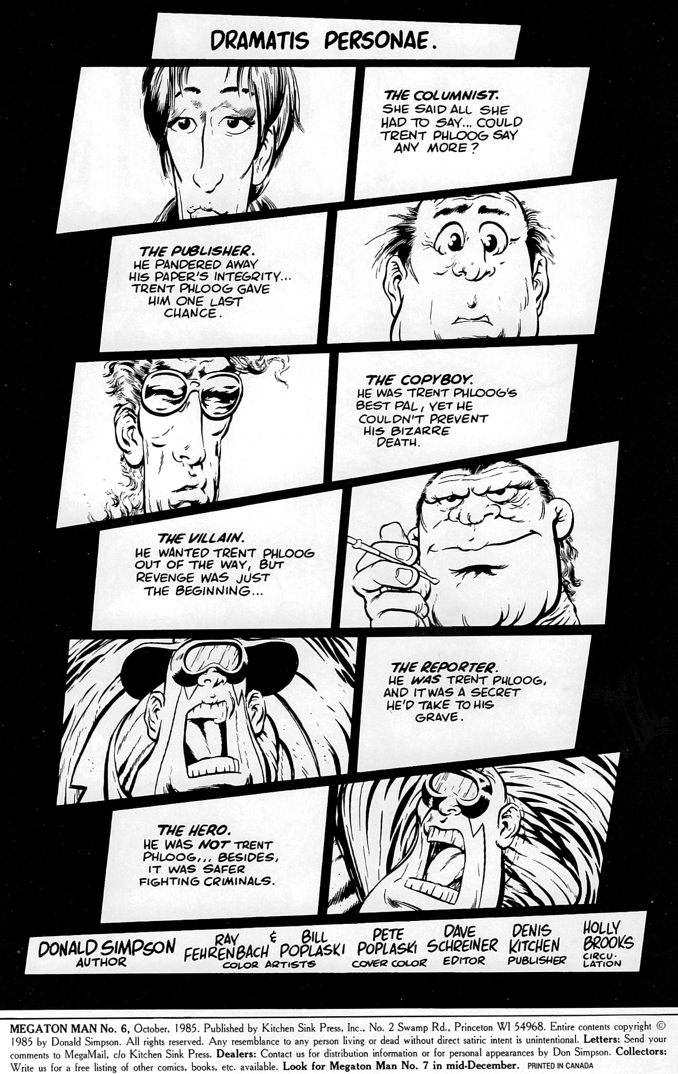 Read online Megaton Man comic -  Issue #6 - 2