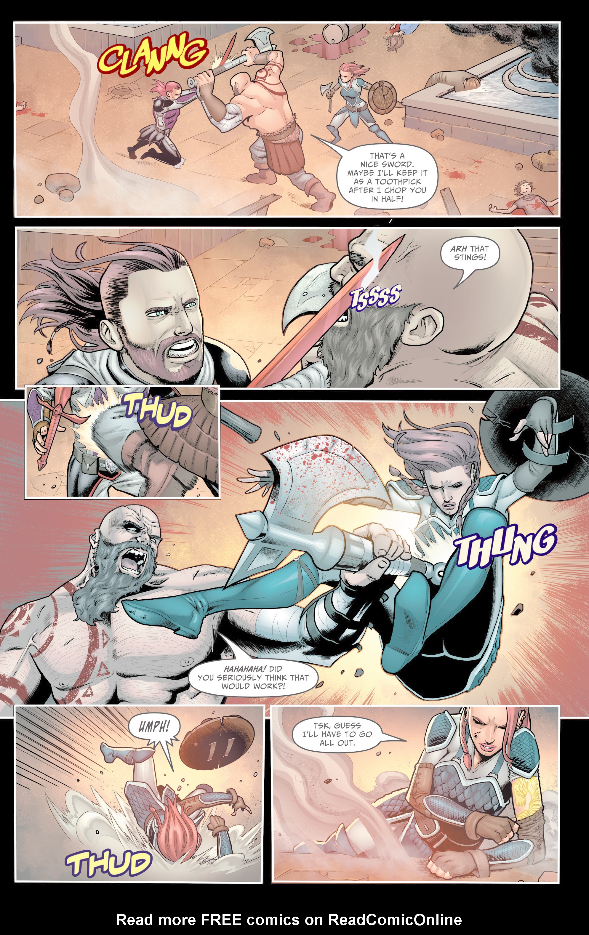 Read online Dragonsblood comic -  Issue #3 - 6