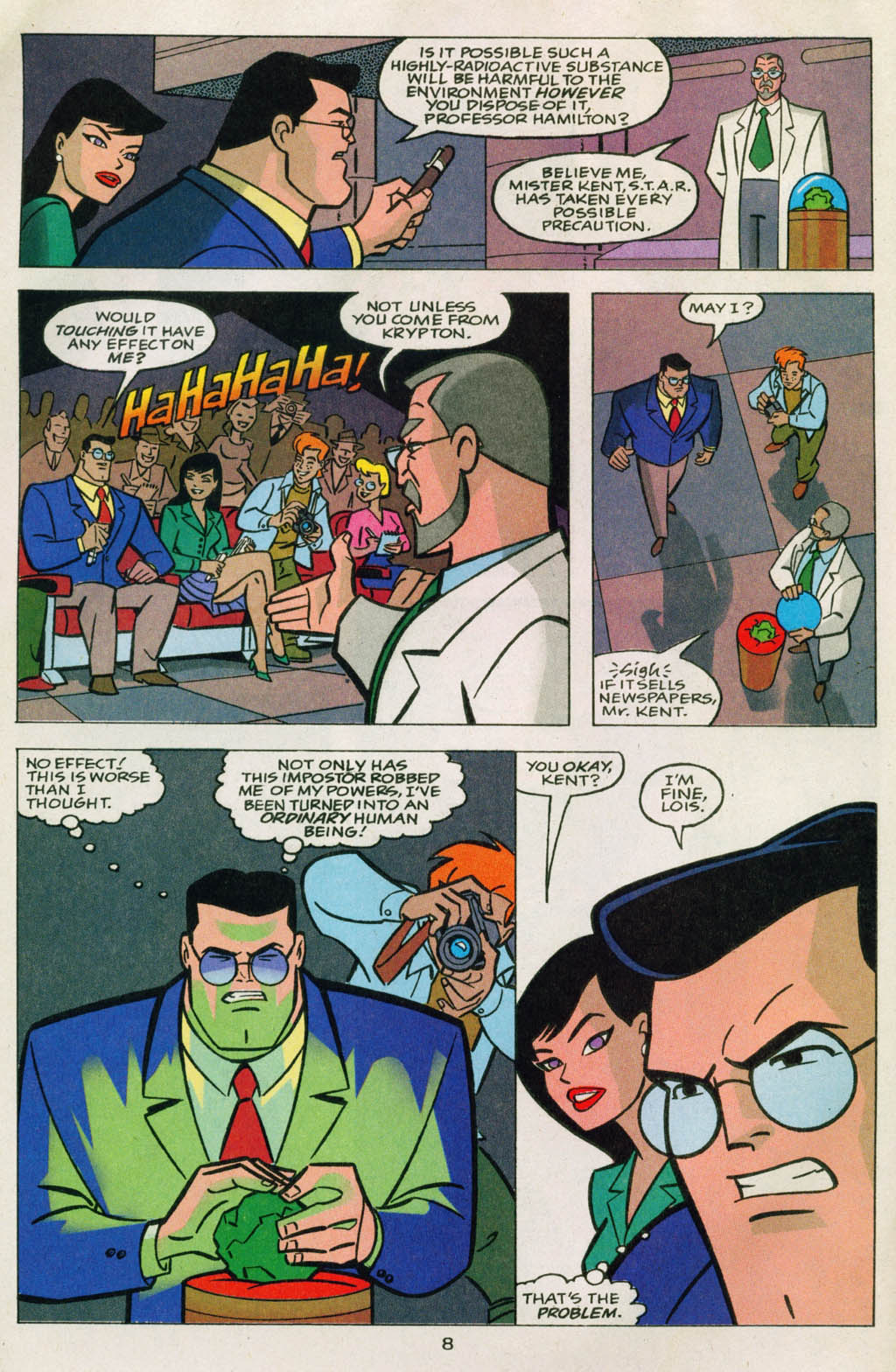 Read online Superman Adventures comic -  Issue #16 - 9