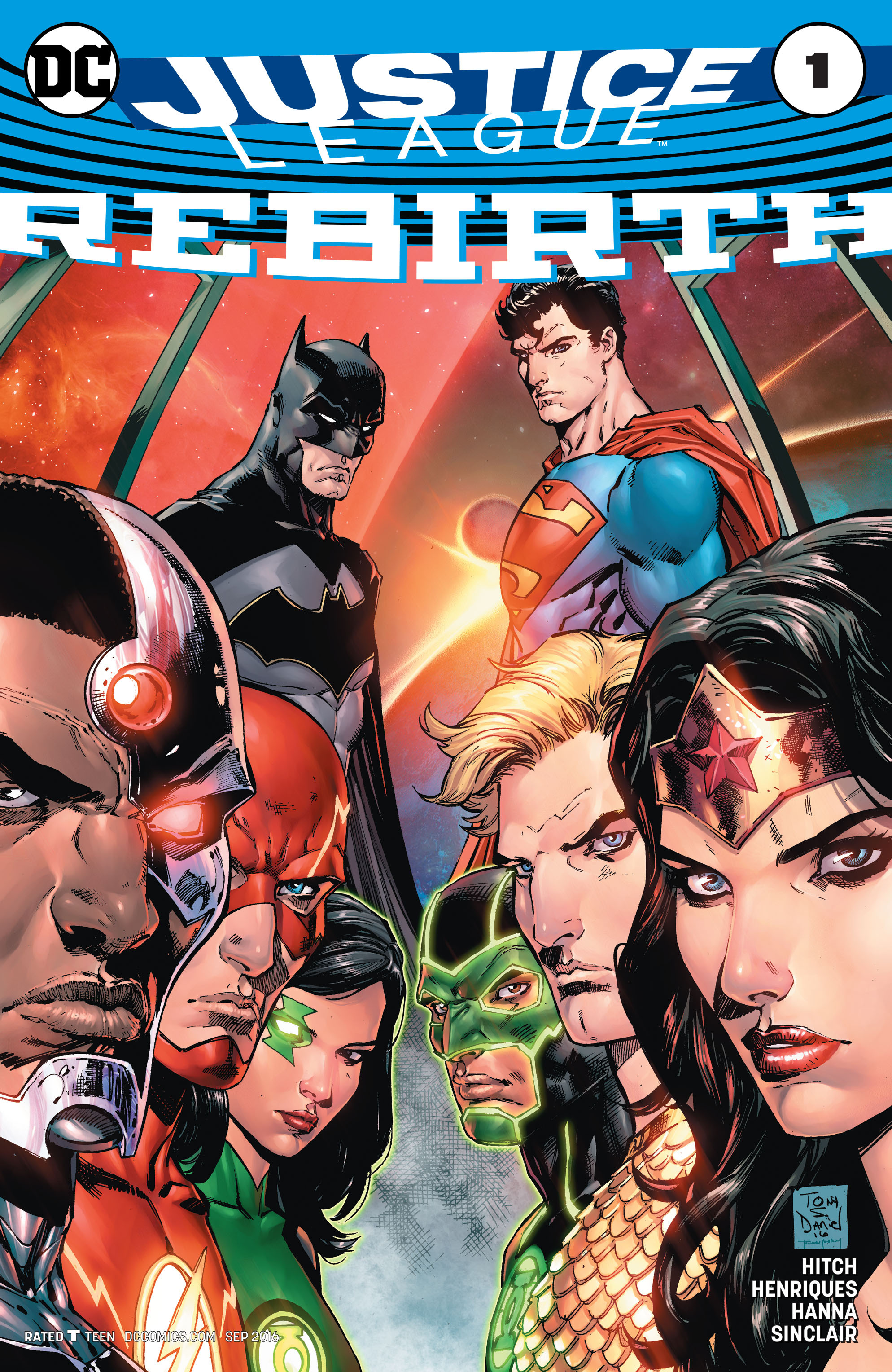 Read online Justice League: Rebirth comic -  Issue # Full - 1