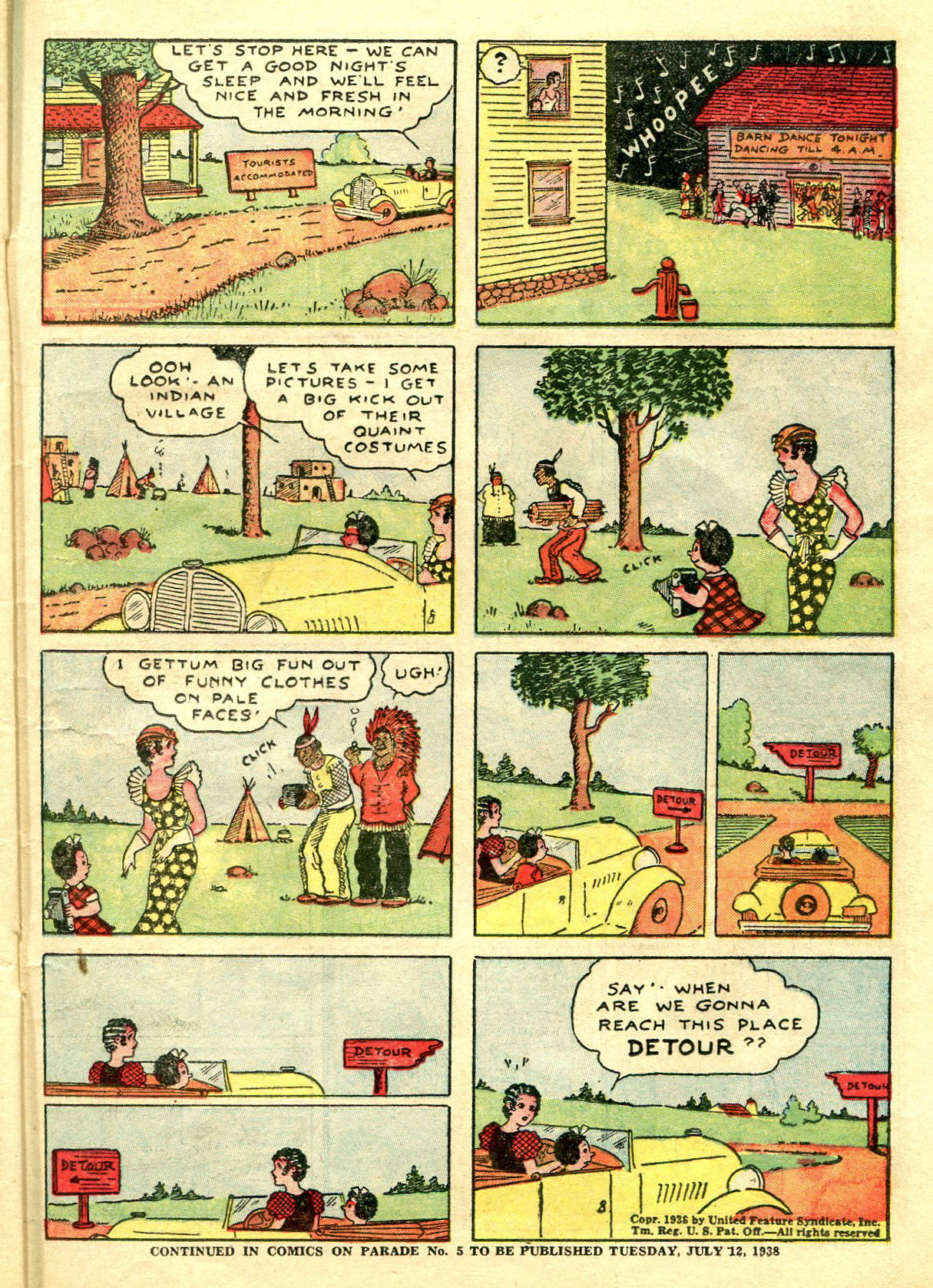 Read online Comics on Parade comic -  Issue #4 - 41