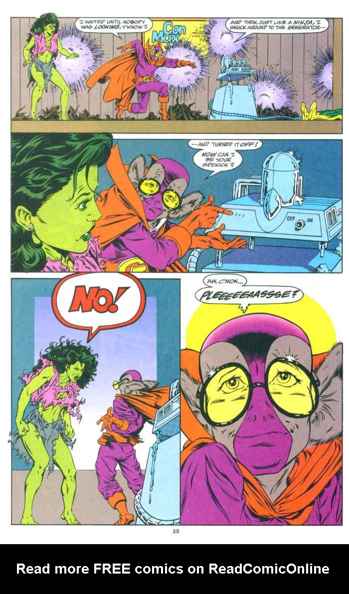 Read online The Sensational She-Hulk comic -  Issue #58 - 23