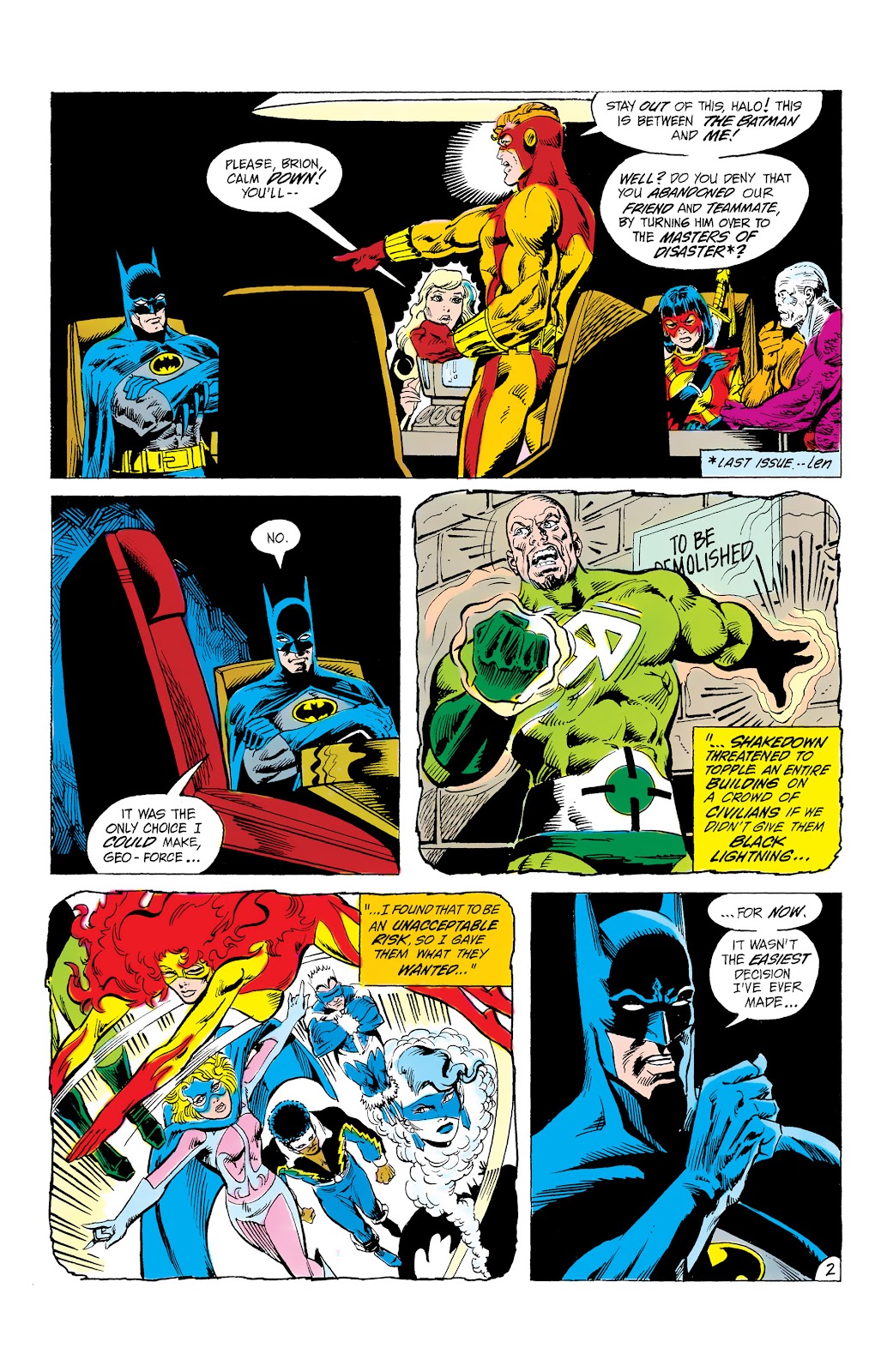 Batman and the Outsiders (1983) issue 10 - Page 3